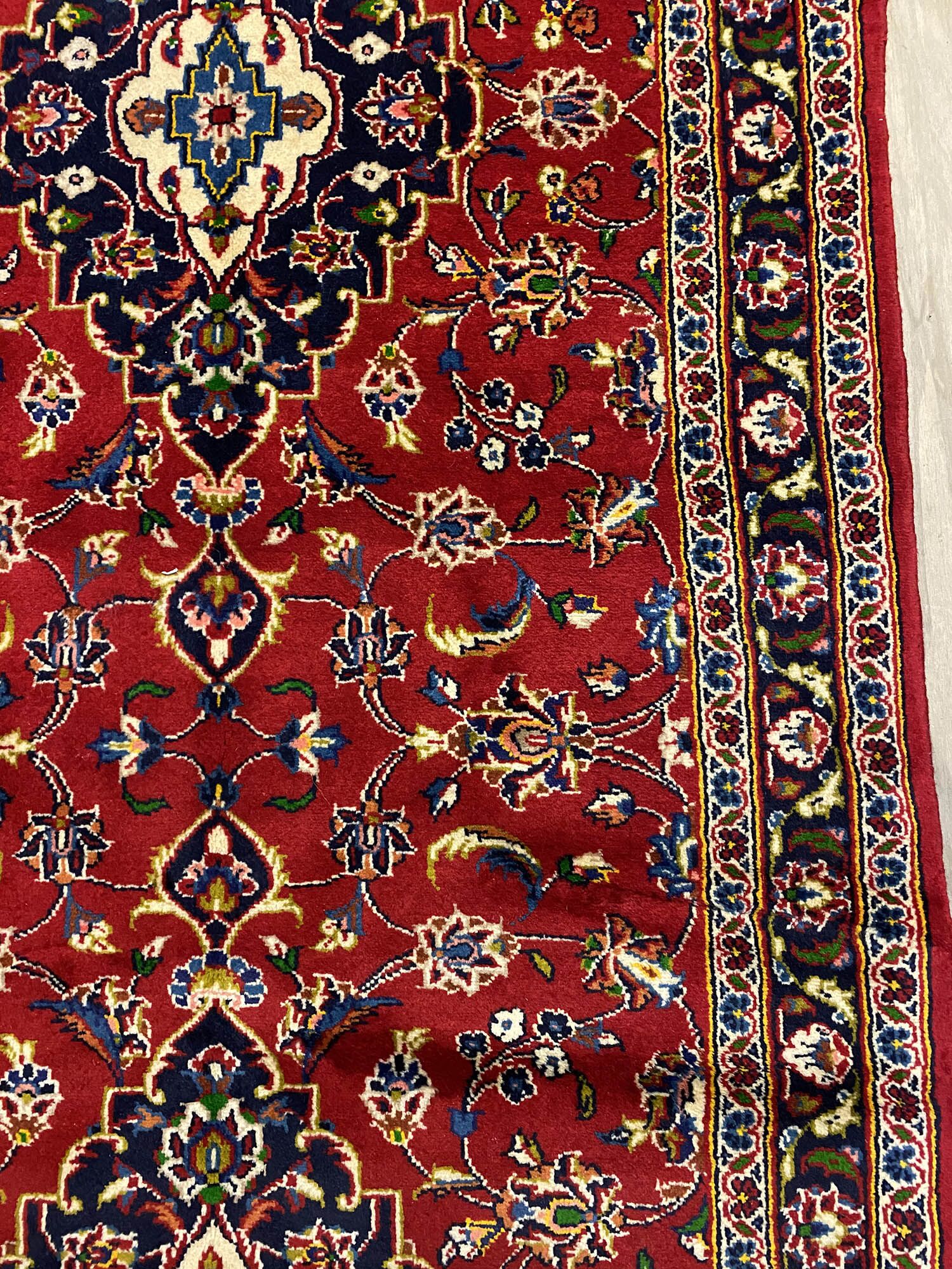 4M Traditional Kashan Runner - Image 6