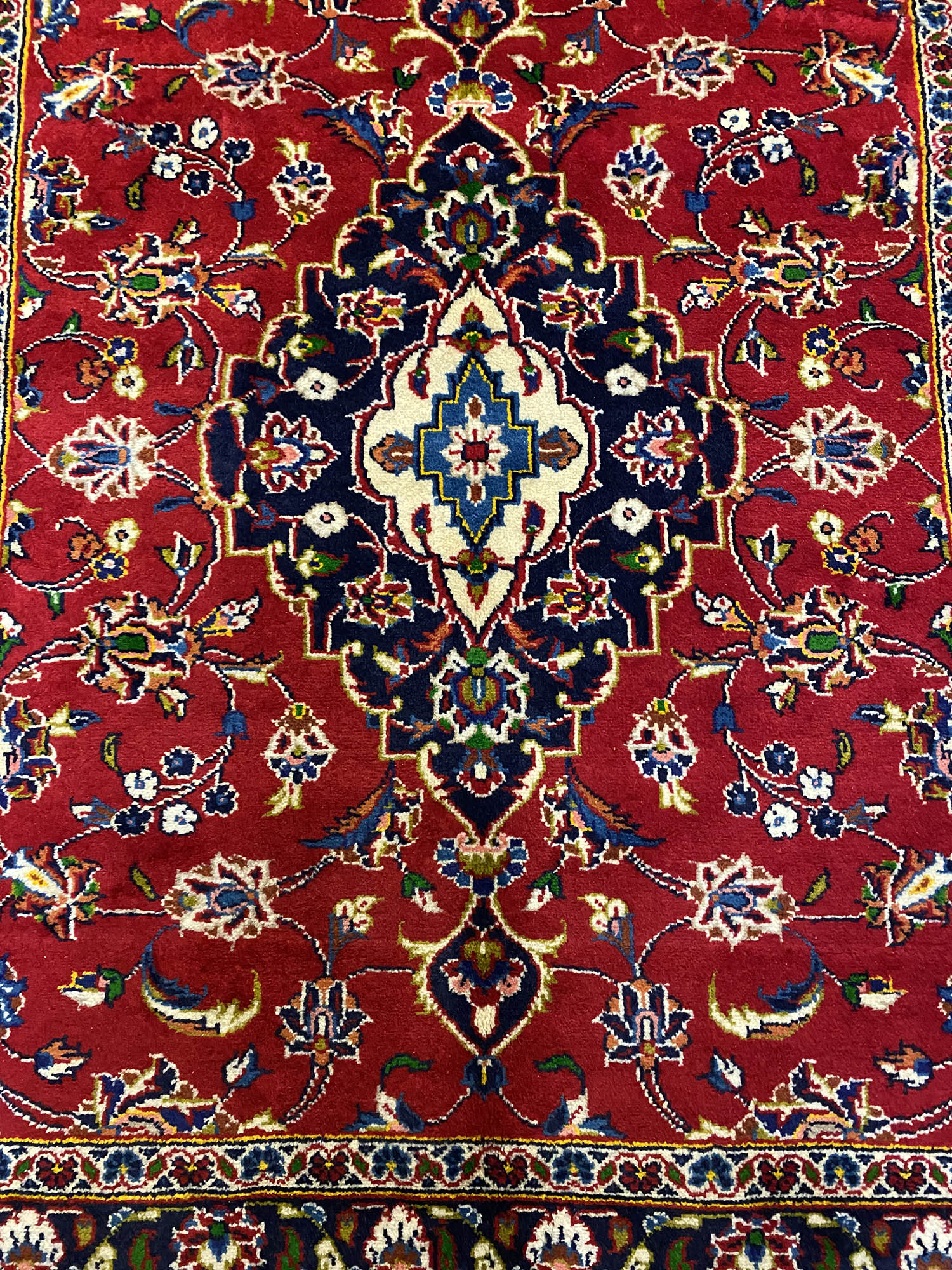 4M Traditional Kashan Runner - Image 7