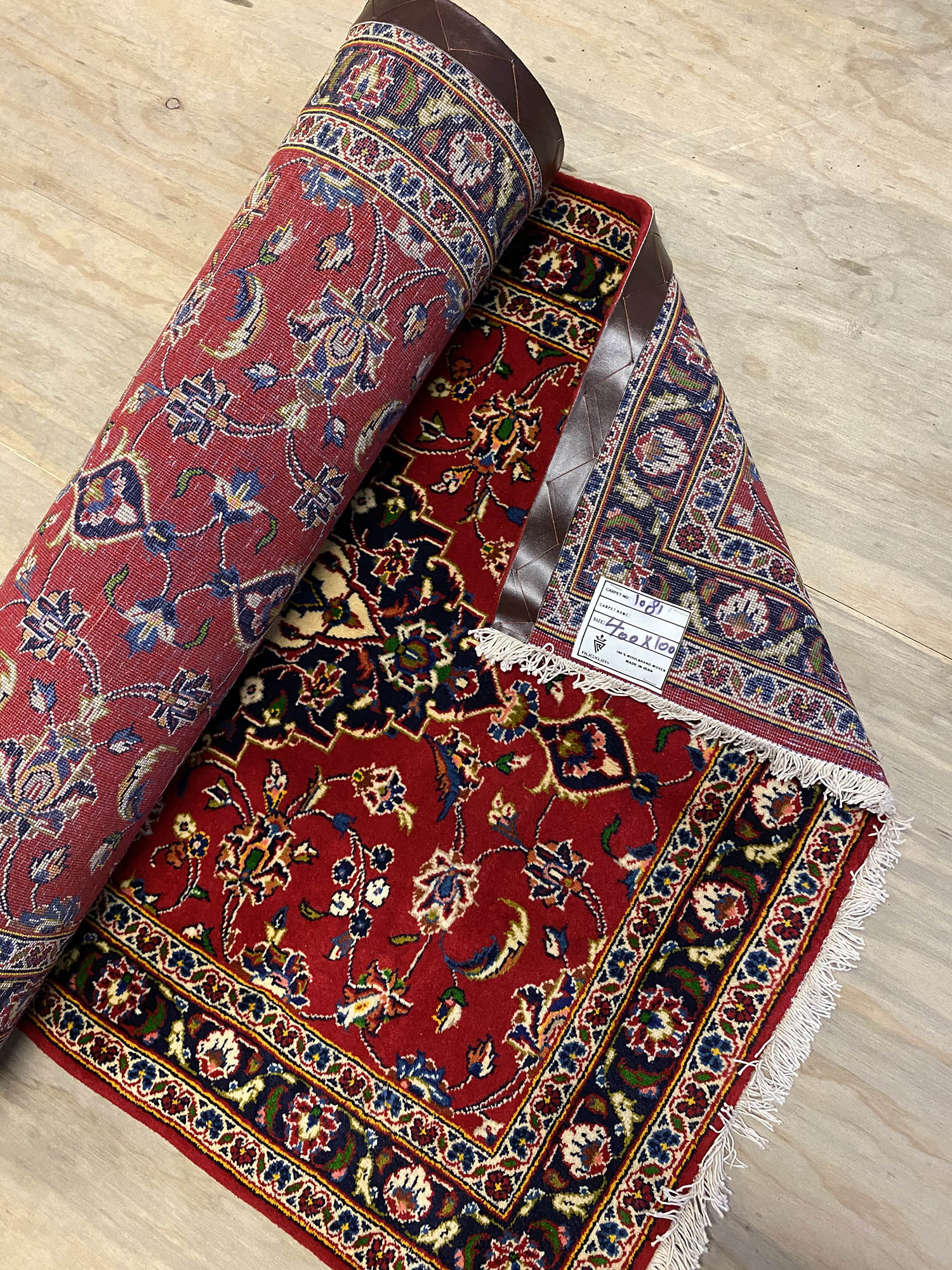 4M Traditional Kashan Runner - Image 11