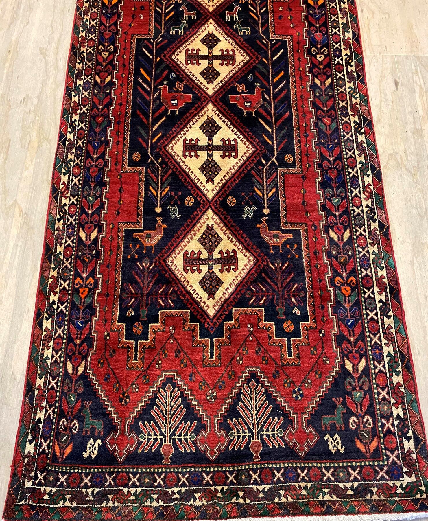 2.5x1M Hamedan Persian Runner (Sirjan) - Image 6