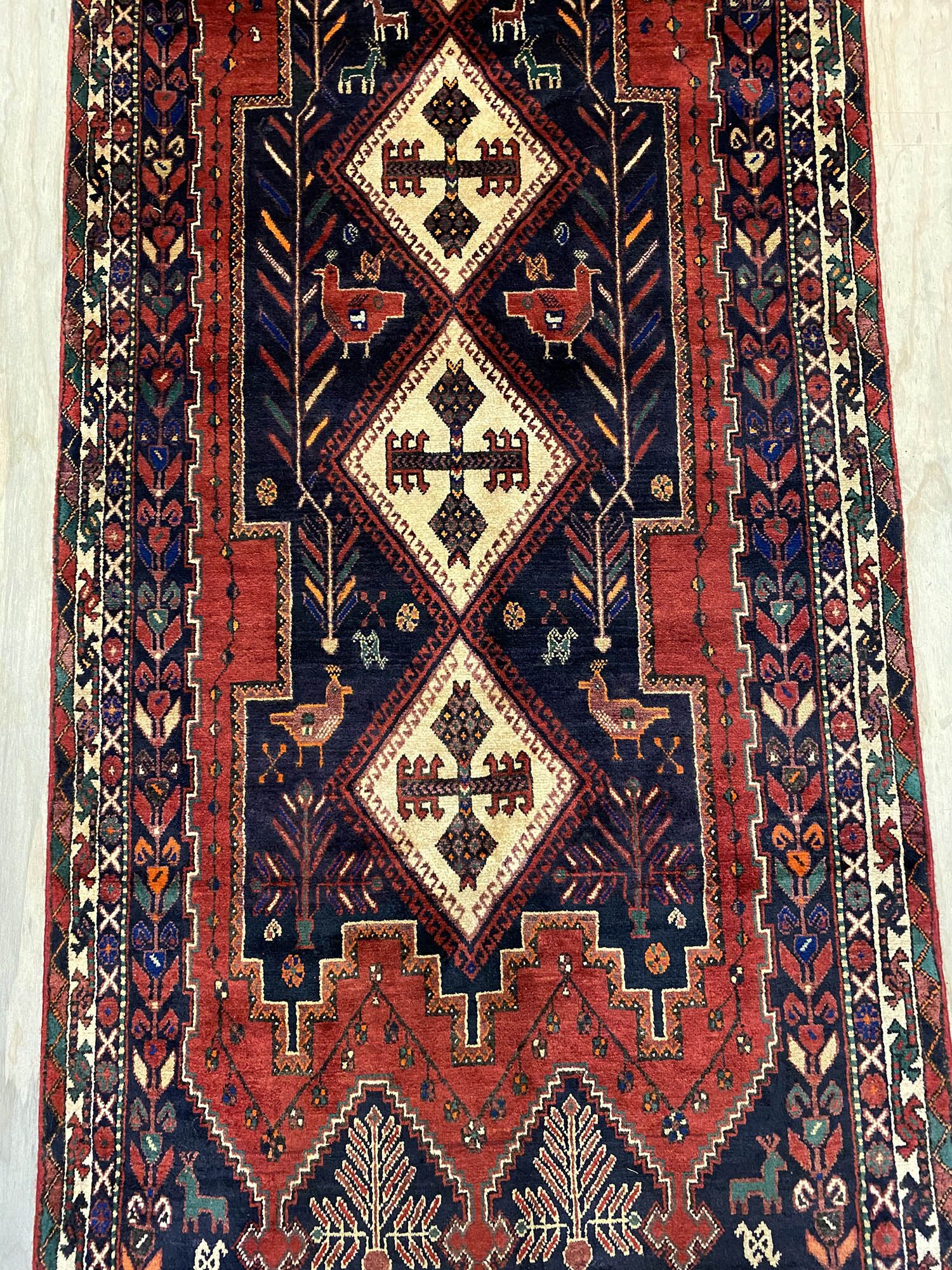 2.5x1M Hamedan Persian Runner (Sirjan)