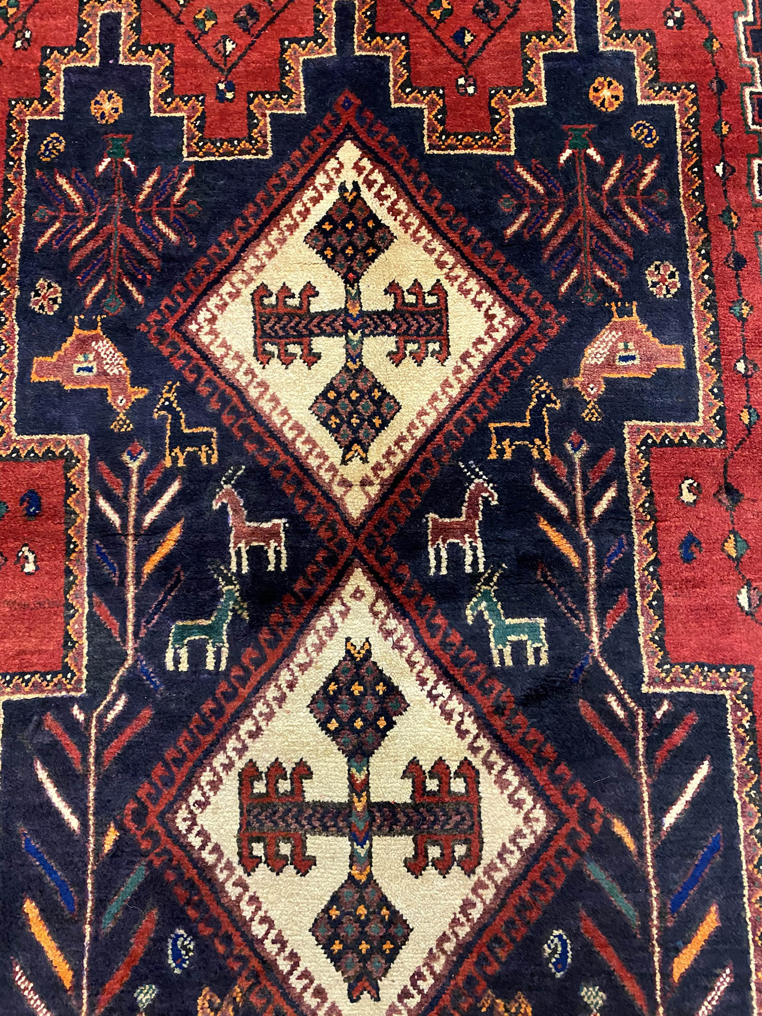 2.5x1M Hamedan Persian Runner (Sirjan) - Image 9