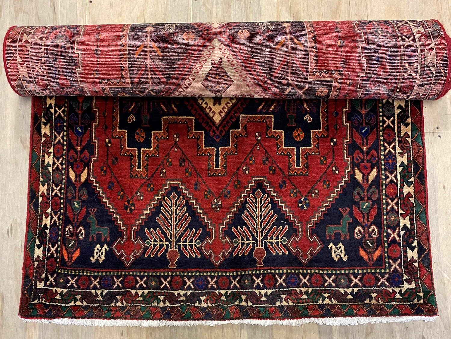 2.5x1M Hamedan Persian Runner (Sirjan) - Image 4