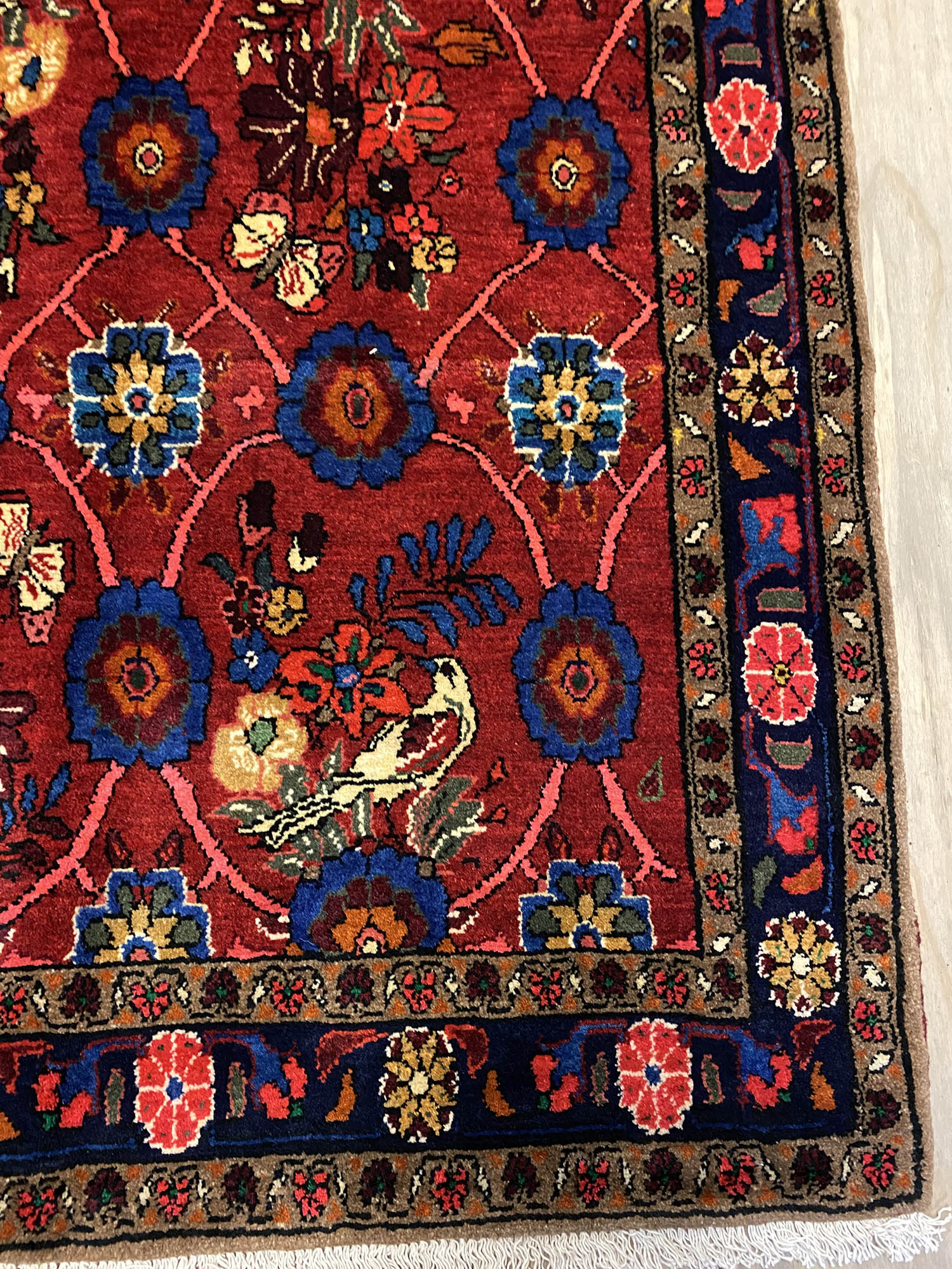 Tribal Hamedan Persian Rug - Image 3