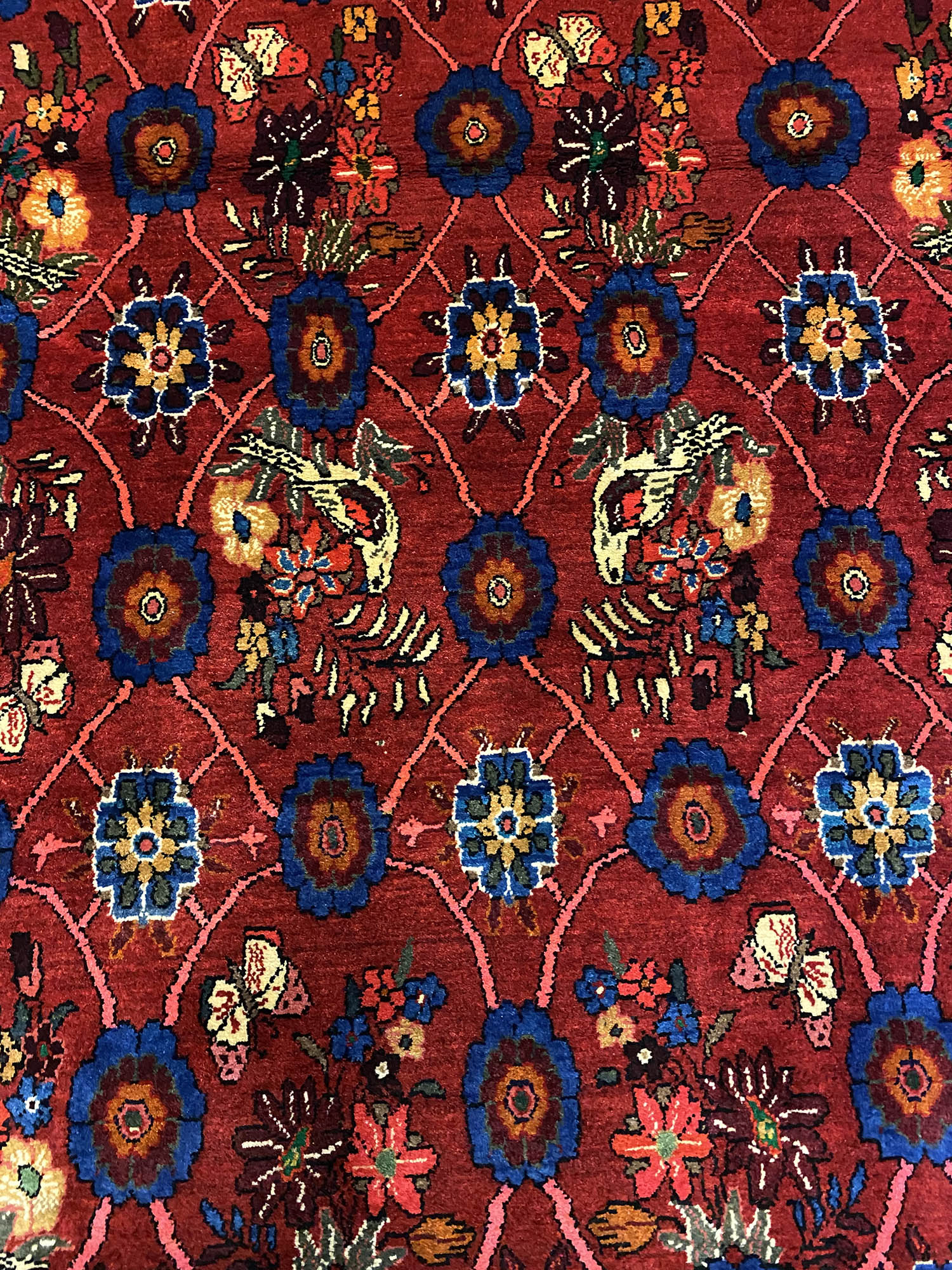 Tribal Hamedan Persian Rug - Image 4