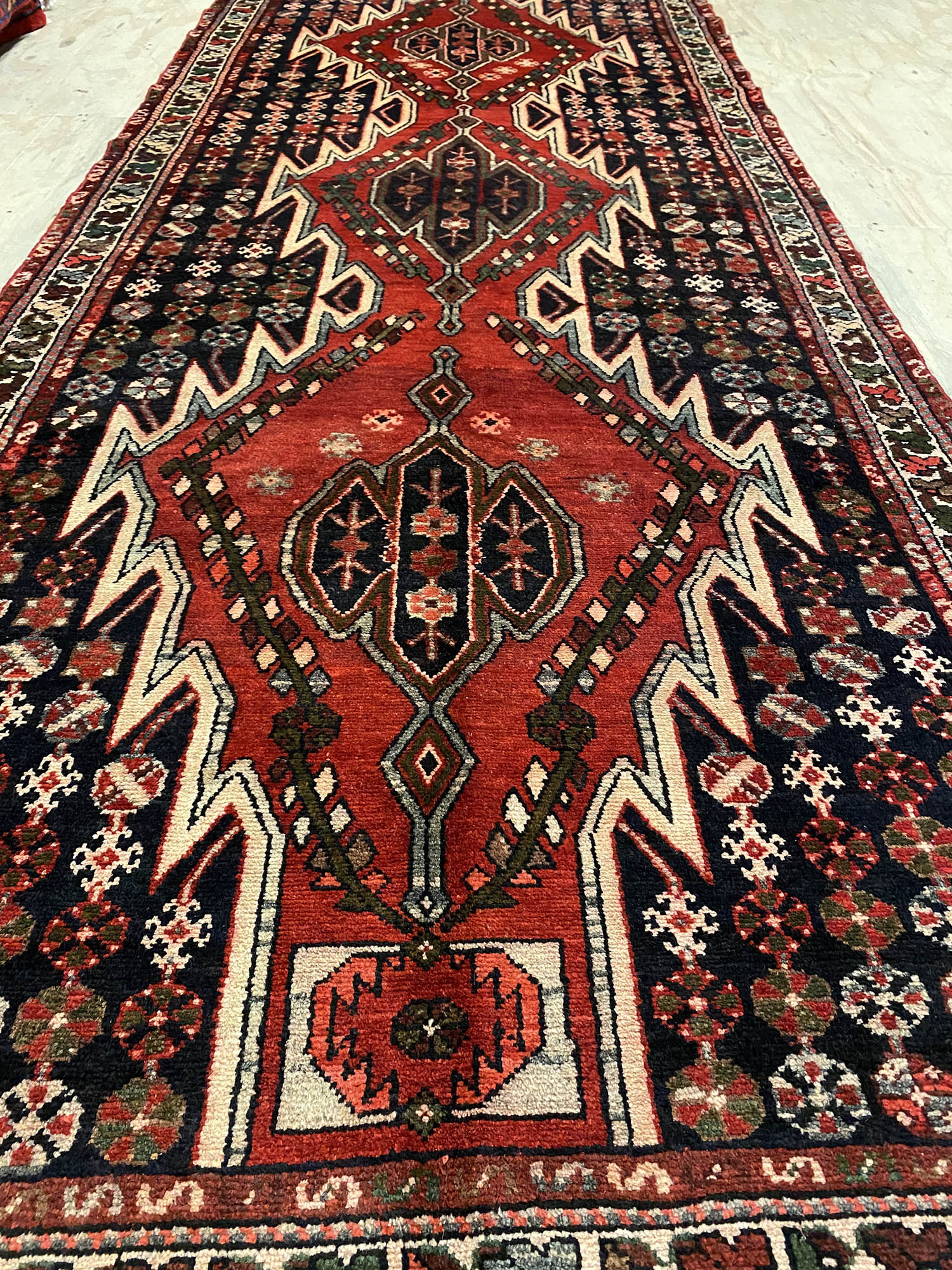 3 m Persian Handmade Hamedan - Image 8