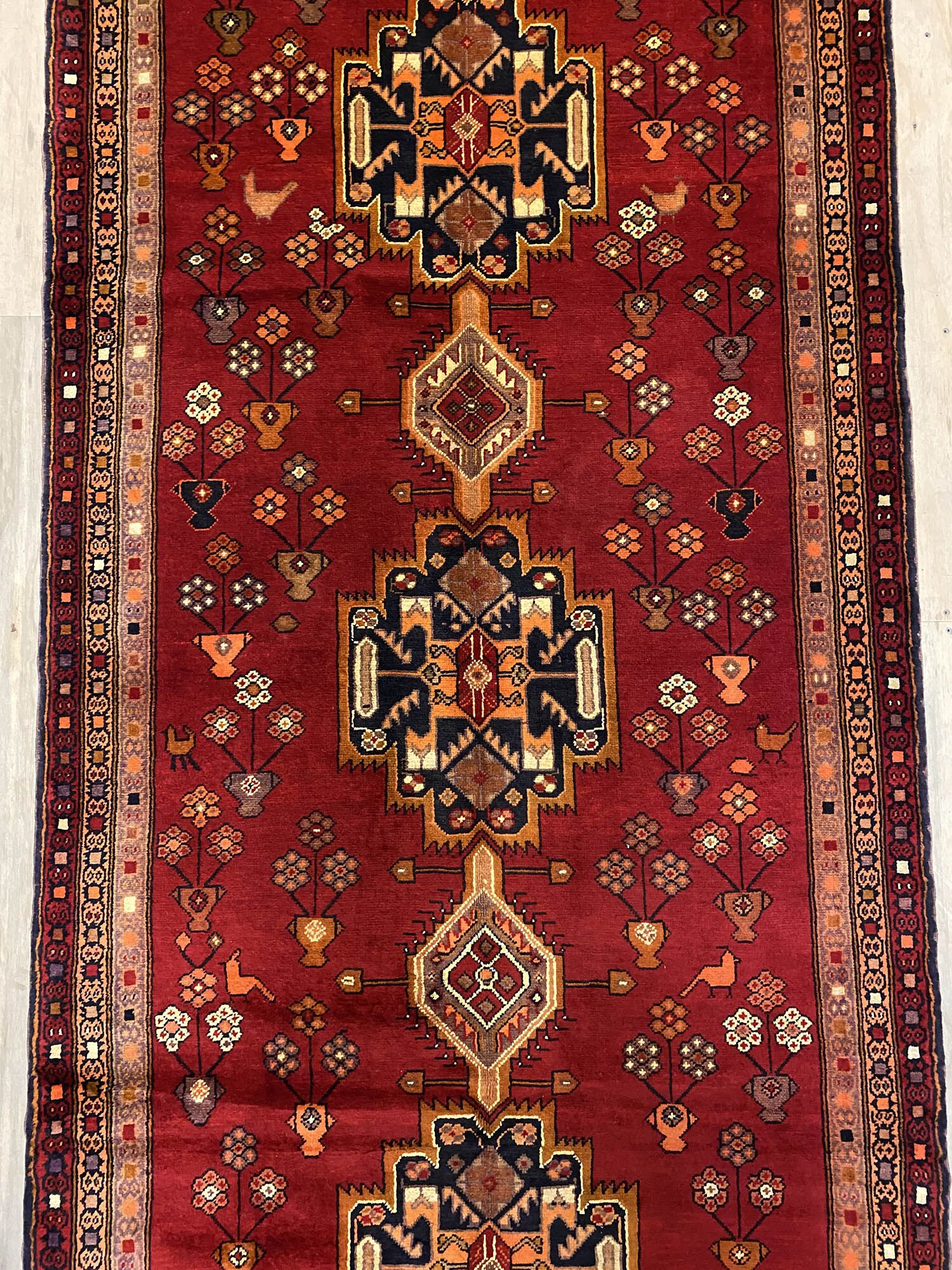 3m Persian Meshkin Runner