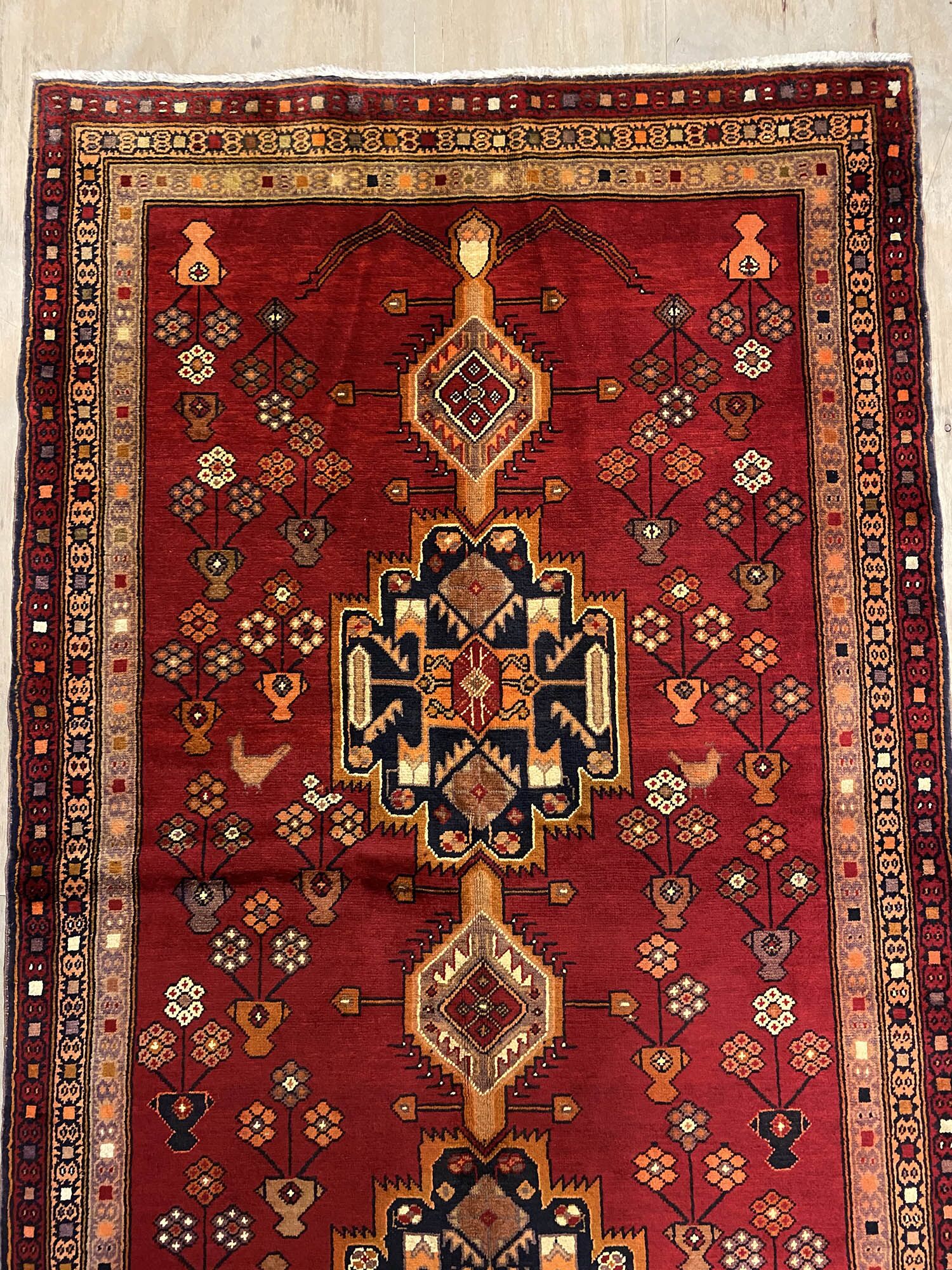 3m Persian Meshkin Runner - Image 9