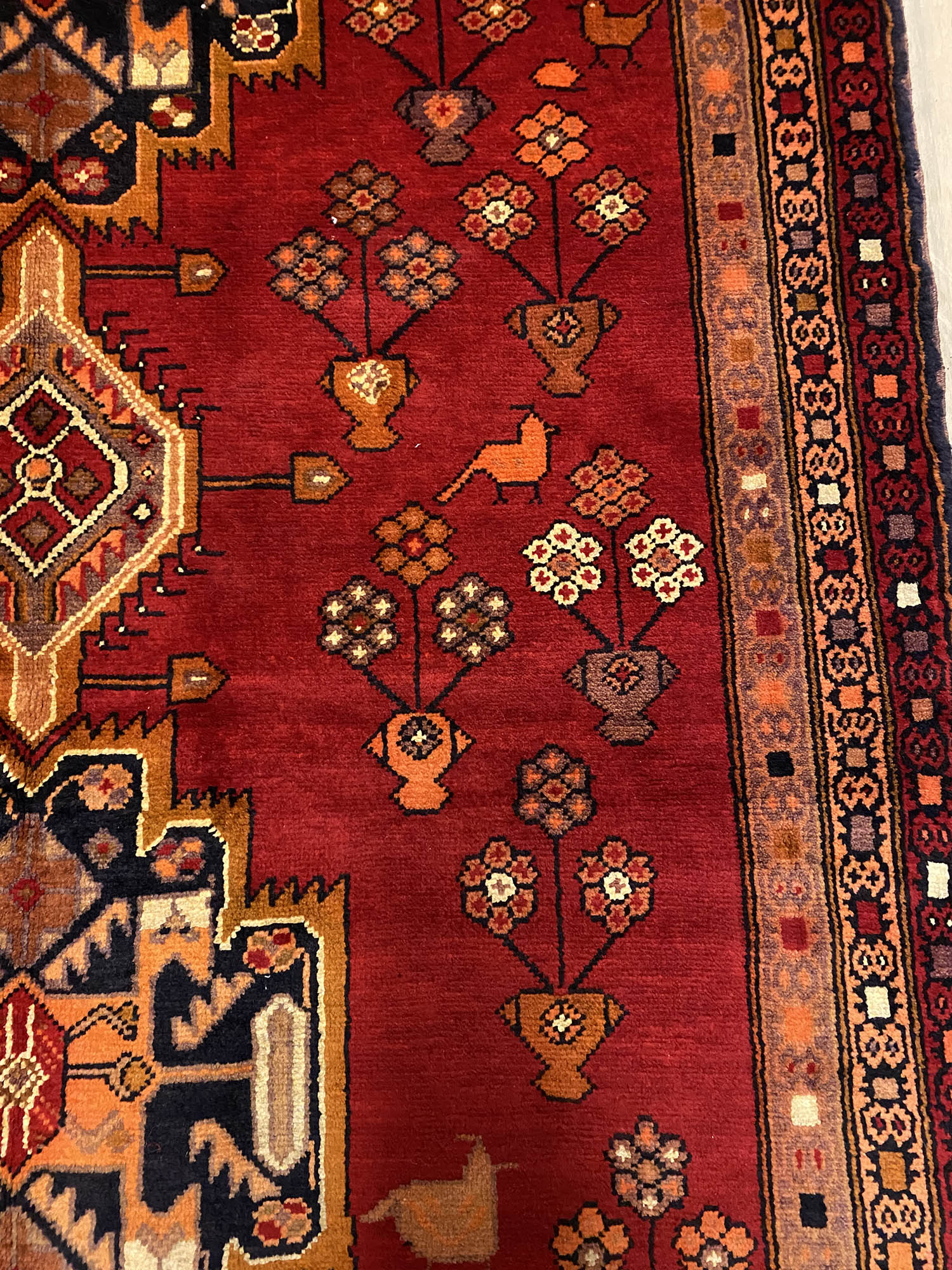 3m Persian Meshkin Runner - Image 11