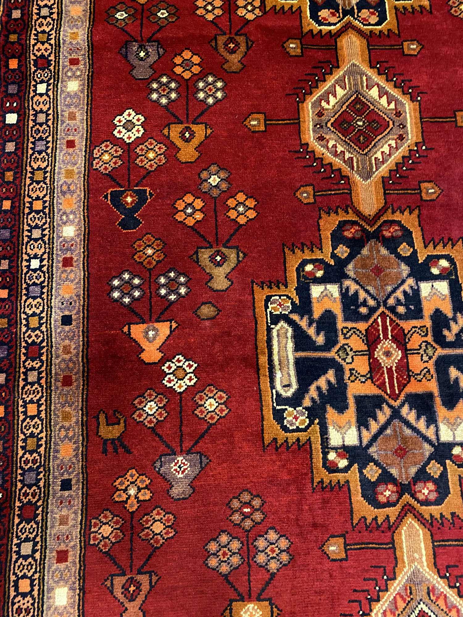 3m Persian Meshkin Runner - Image 2