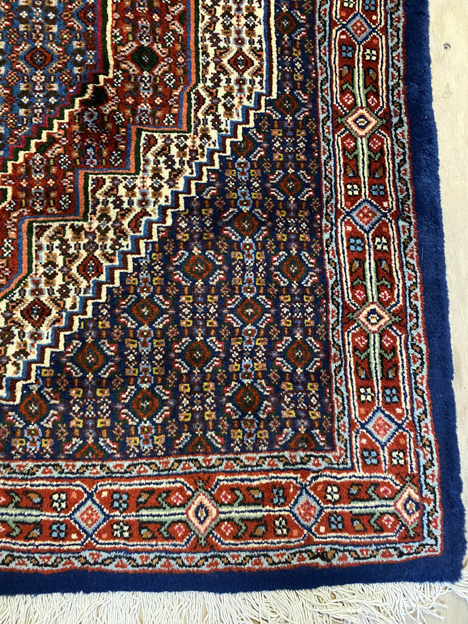 3.6M Signed Senneh Bijar Persian Runner (sanandaj) - Image 5