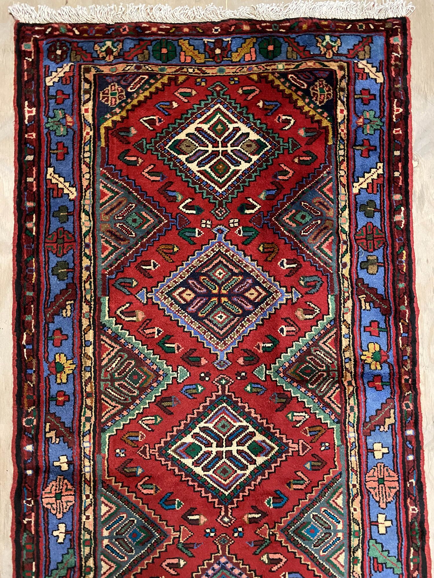 4.8m Persian Hamadan Runner - Image 3