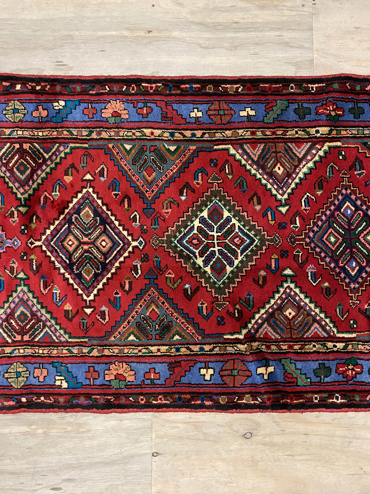 4.8m Persian Hamadan Runner - Image 4