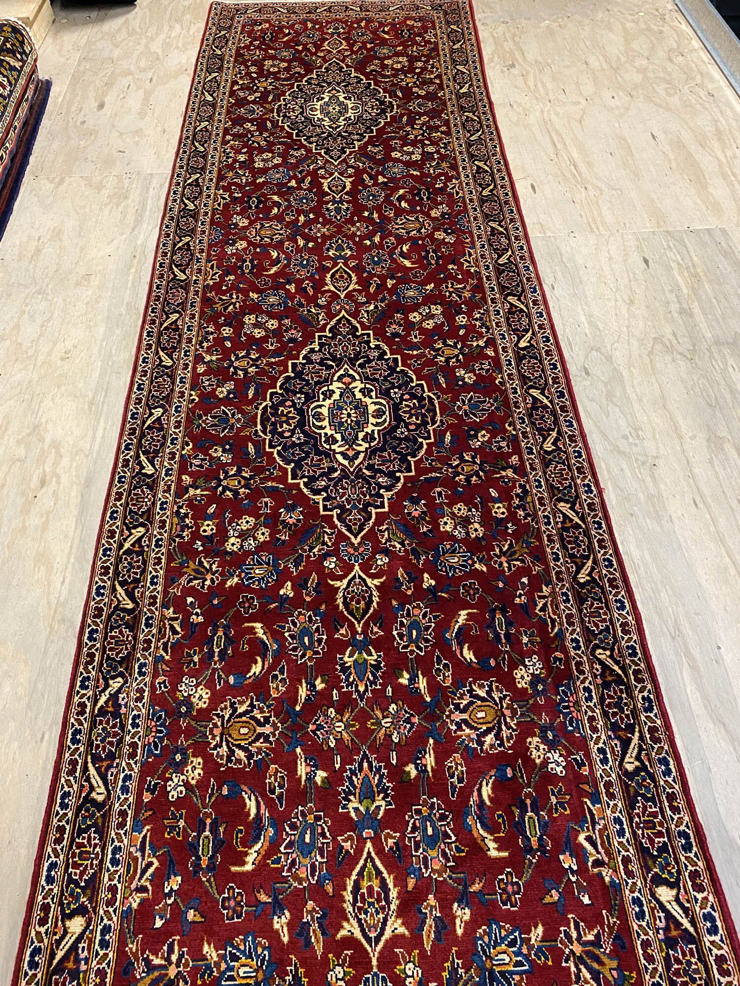 4.5 m Persian Kashan Runner - Image 5