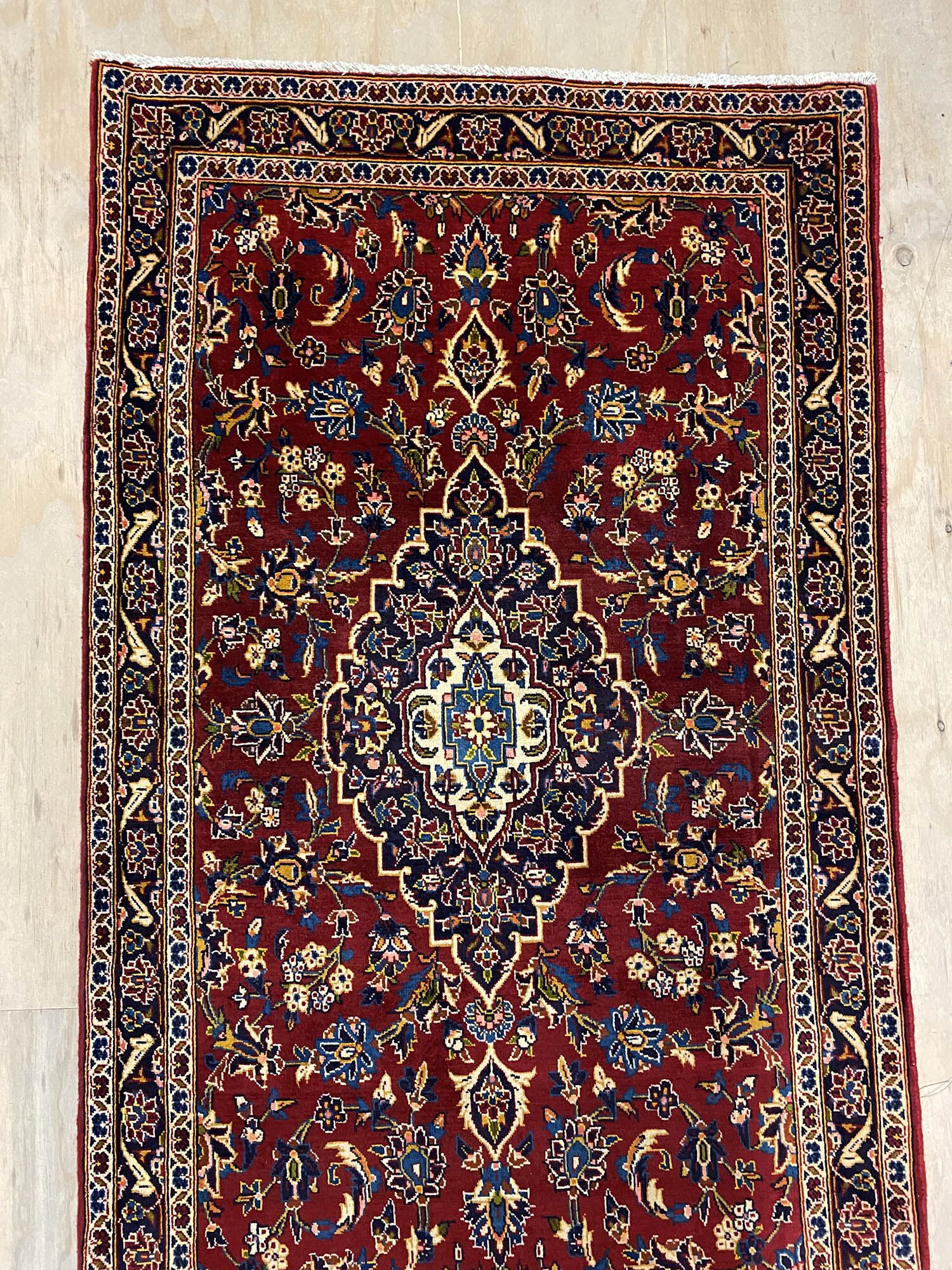 4.5 m Persian Kashan Runner - Image 4