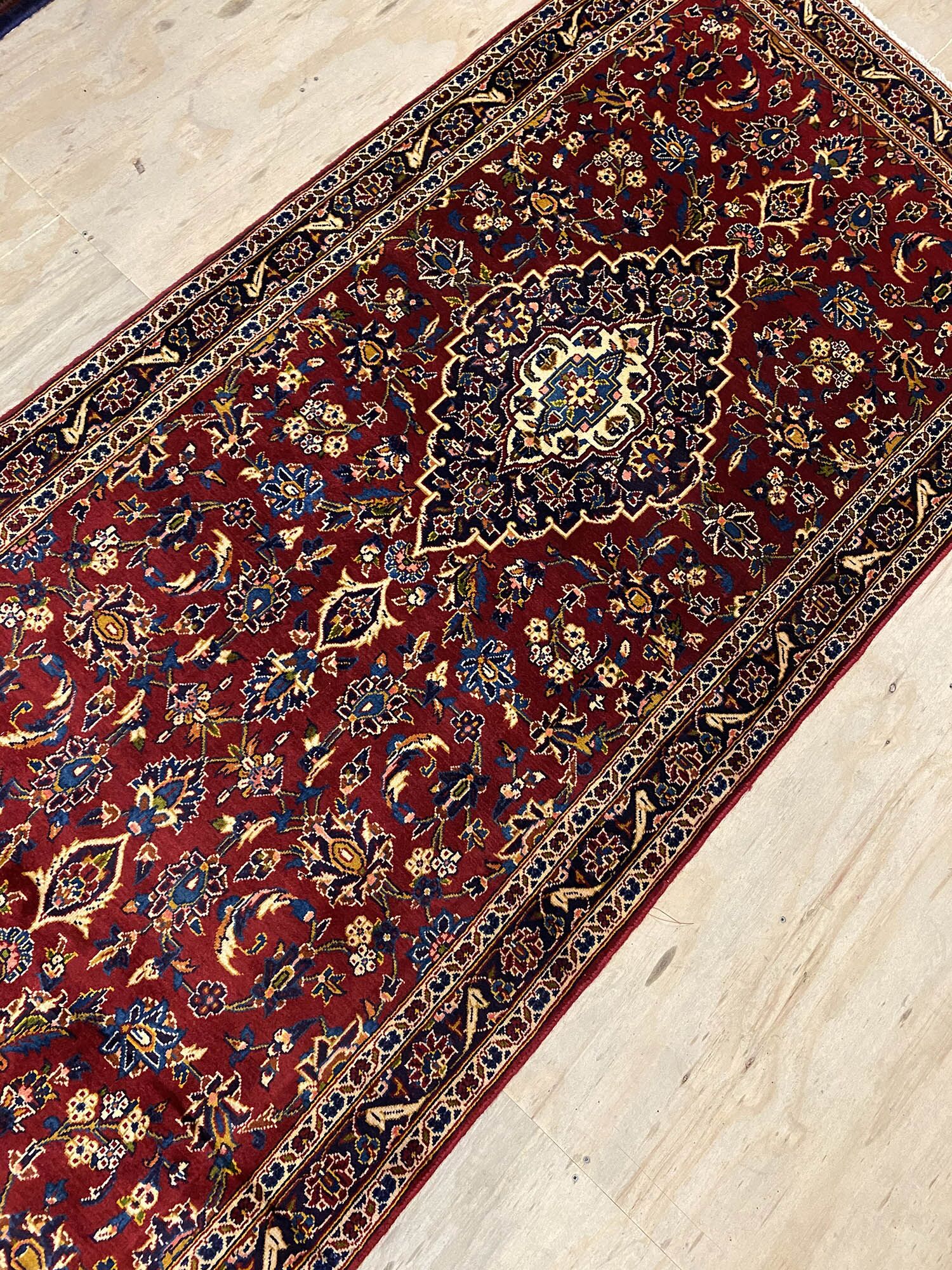 4.5 m Persian Kashan Runner - Image 3