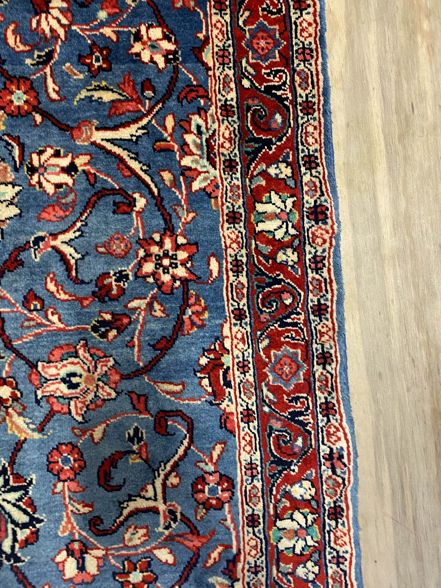 5M Long Persian Handmade Sarough Runner - Image 9