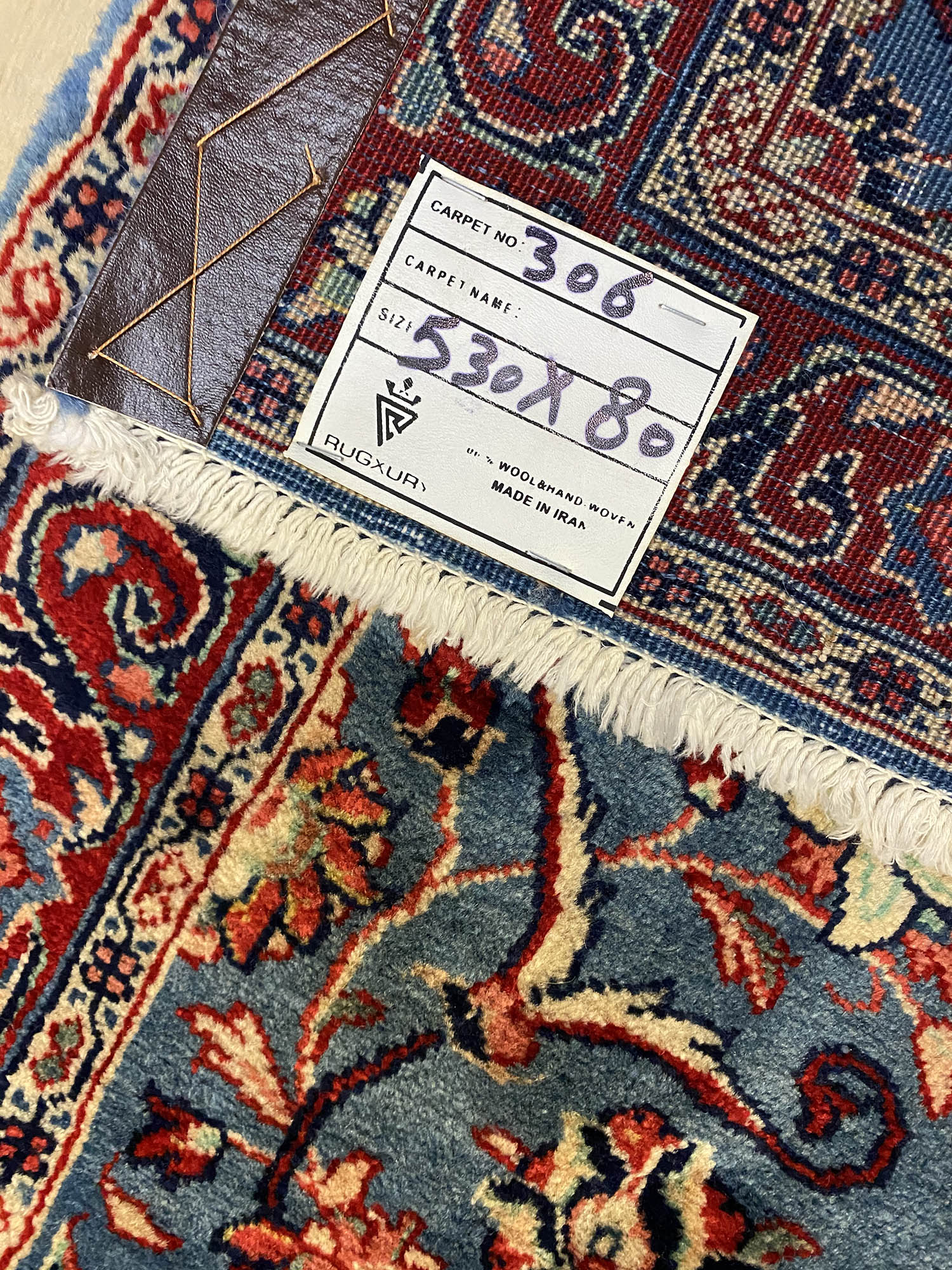 5M Long Persian Handmade Sarough Runner - Image 10