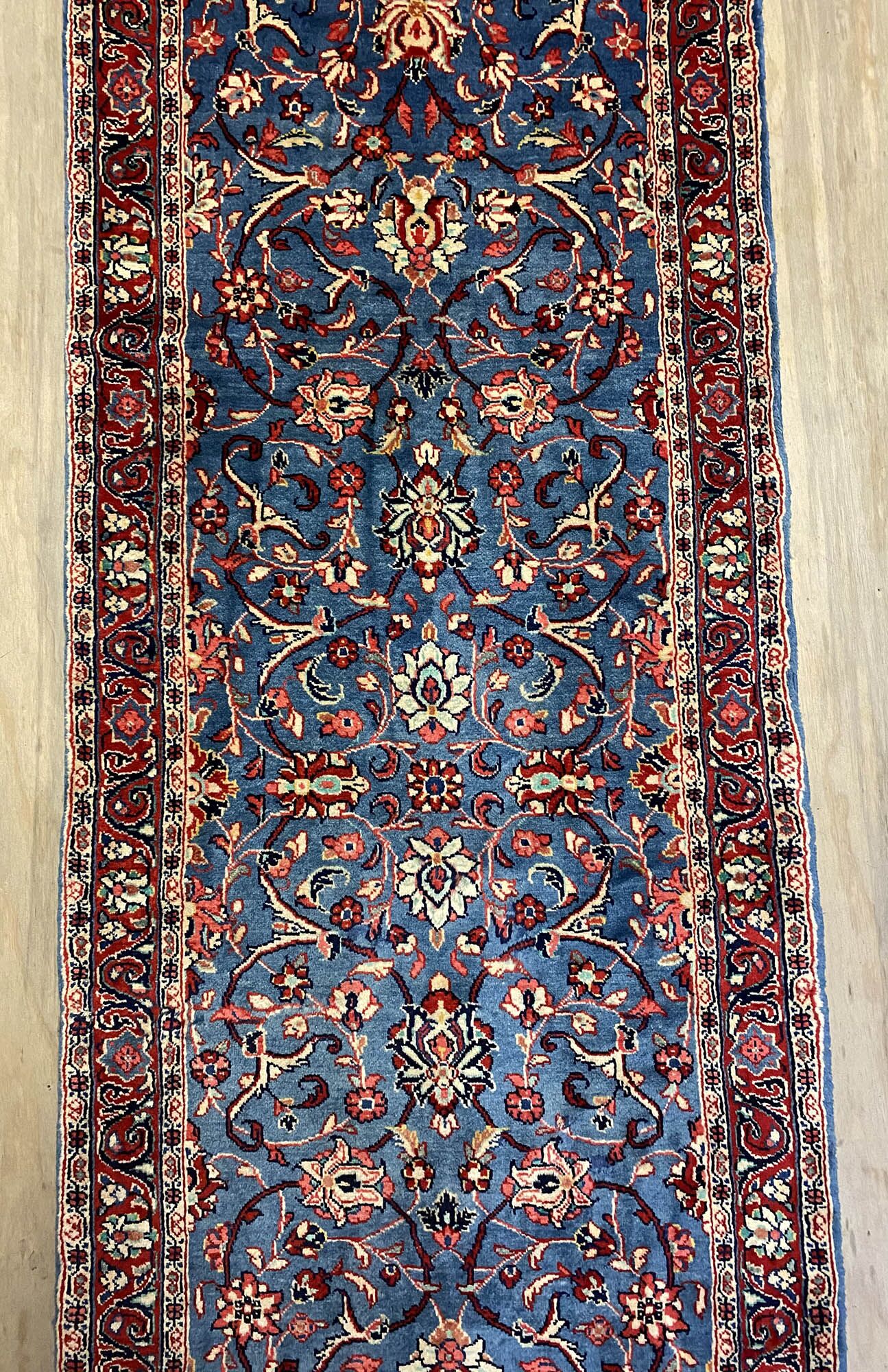 5M Long Persian Handmade Sarough Runner - Image 4