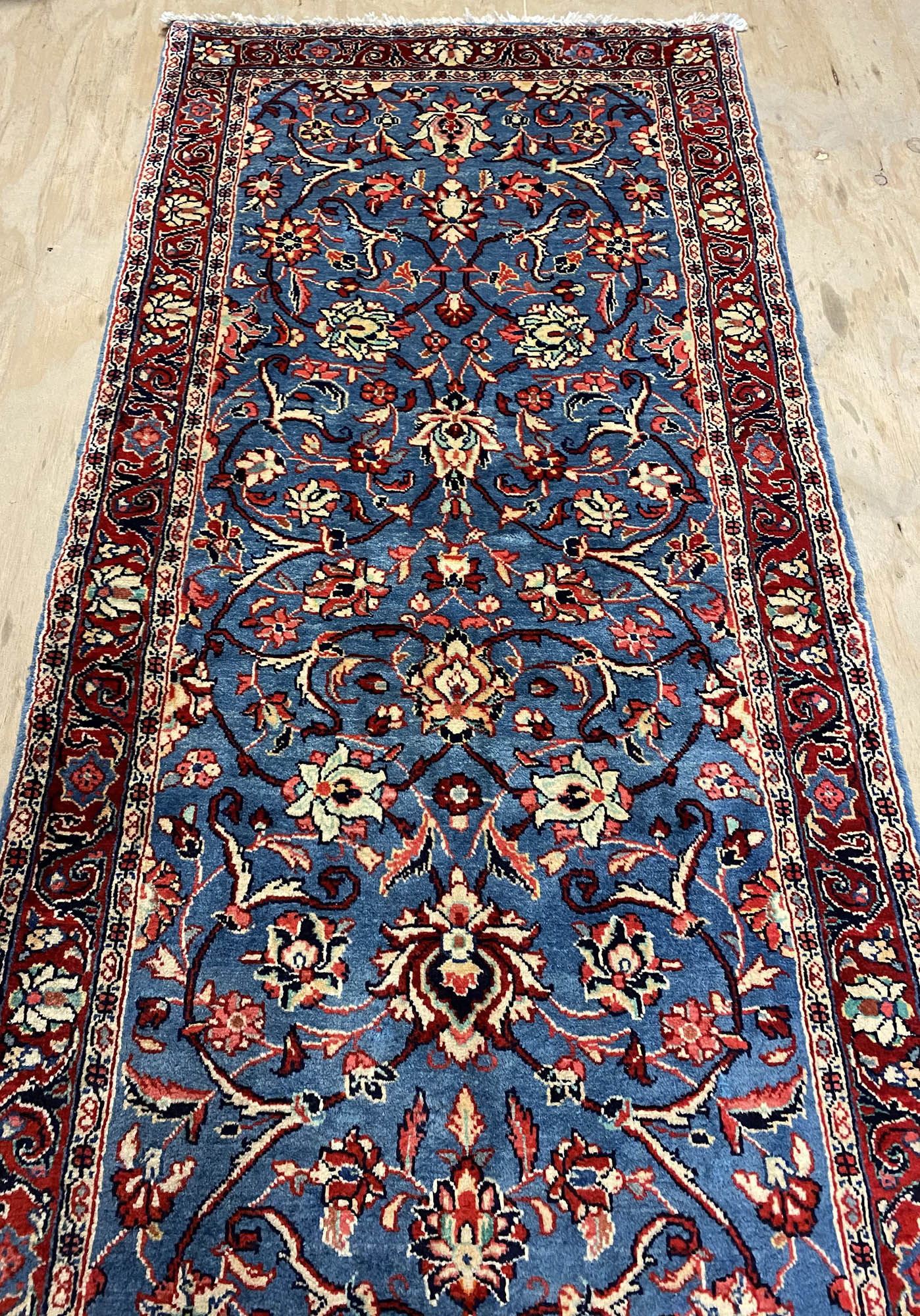 5M Long Persian Handmade Sarough Runner - Image 5