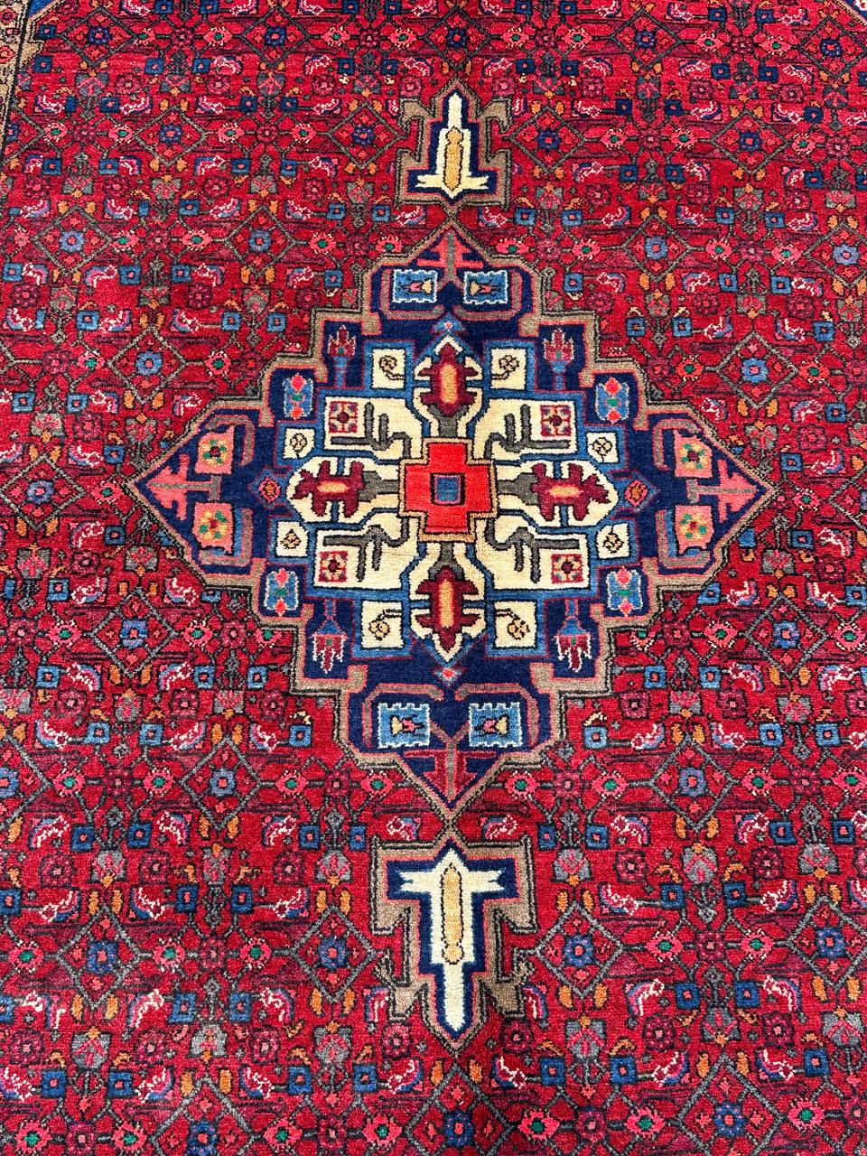 2.8x1.5M Hamedan Persian Rug - Image 4