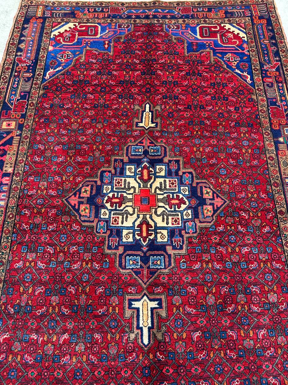 2.8x1.5M Hamedan Persian Rug