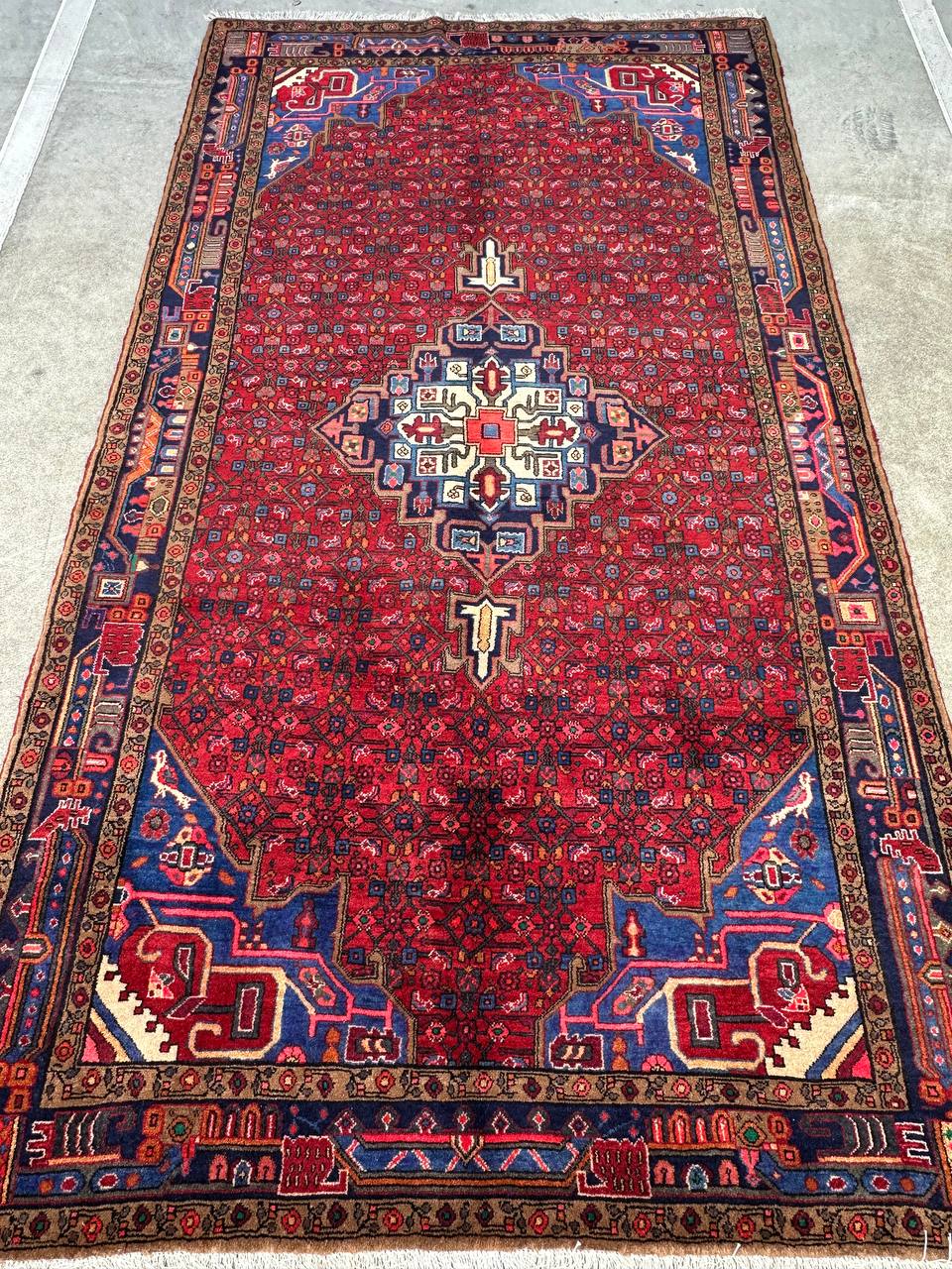 2.8x1.5M Hamedan Persian Rug - Image 2