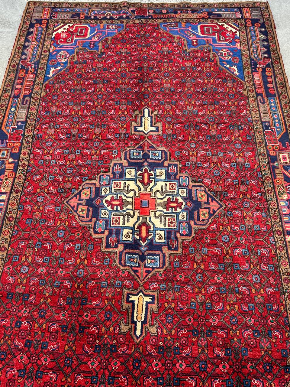 2.8x1.5M Hamedan Persian Rug - Image 8