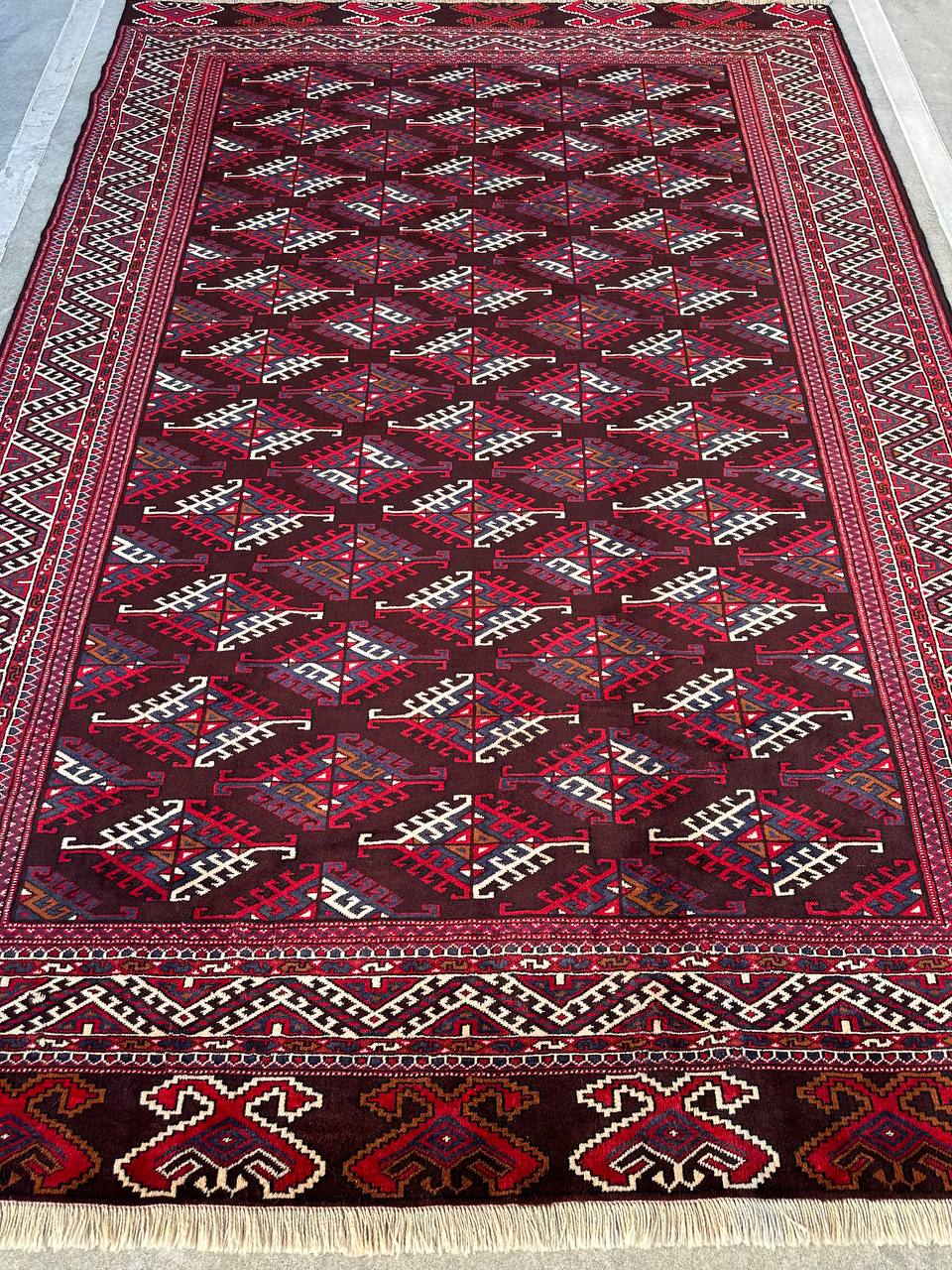 3.1x2.1M Tribal Persian Turkoman Rug - Image 2