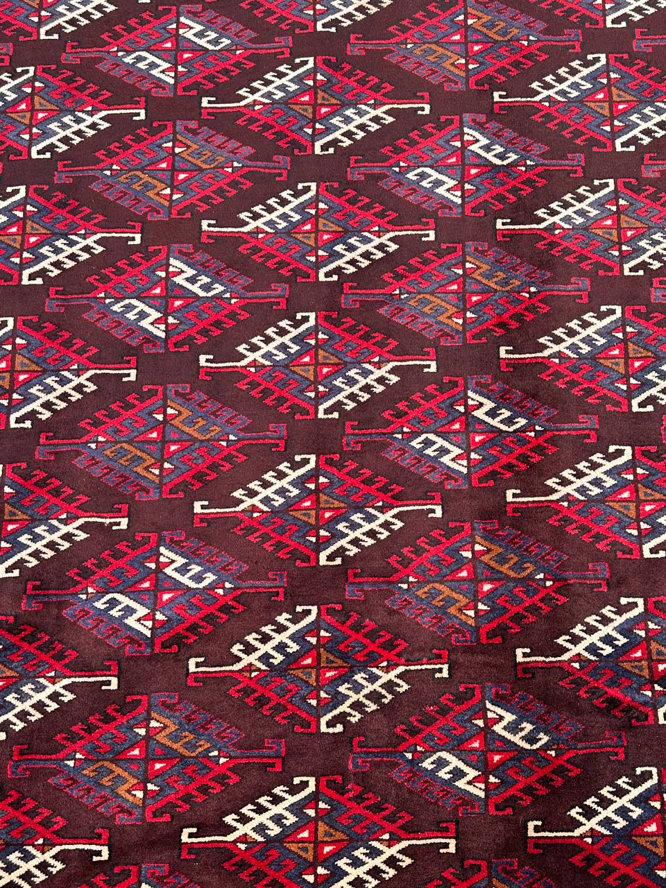 3.1x2.1M Tribal Persian Turkoman Rug - Image 3
