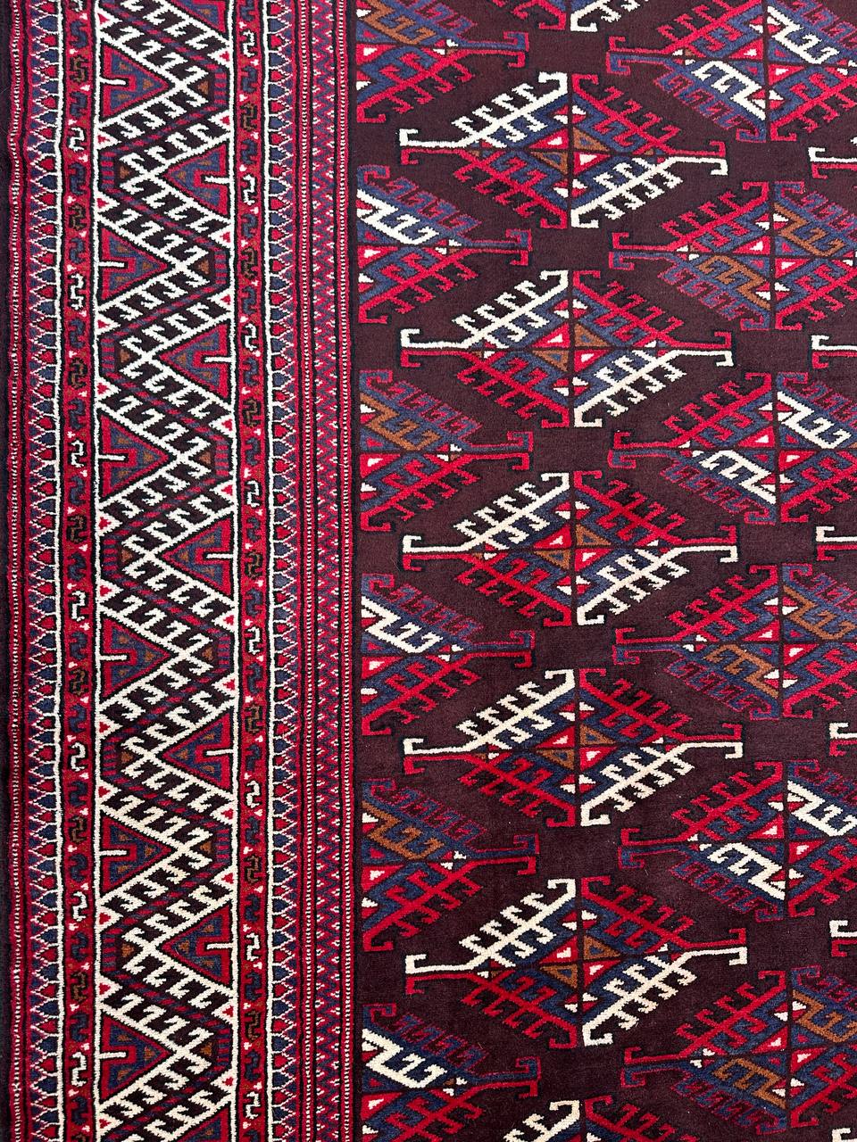 3.1x2.1M Tribal Persian Turkoman Rug - Image 5