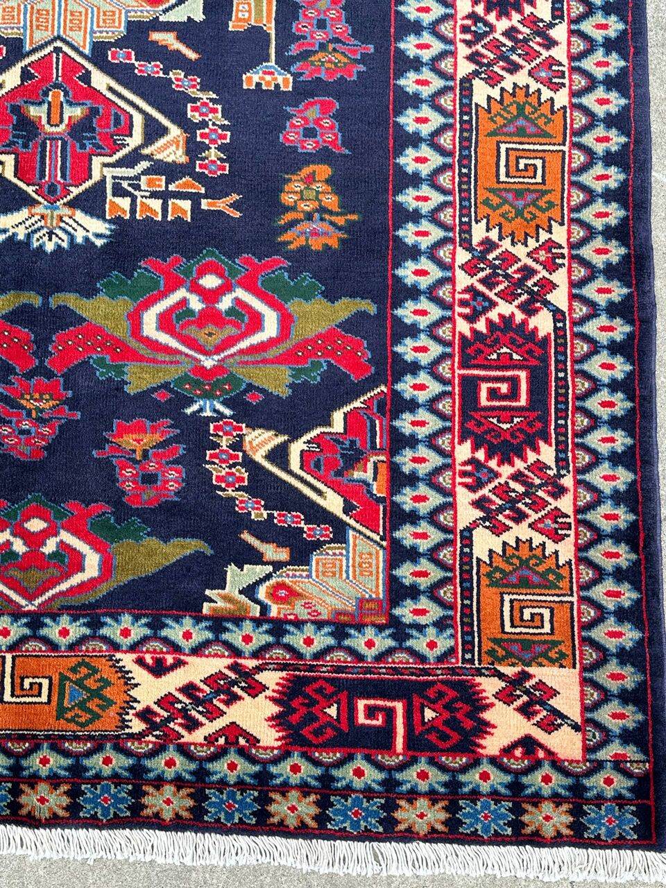 2.3x1.5M Rare Persian Quchan Rug - Image 8