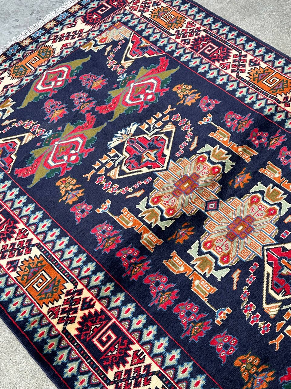 2.3x1.5M Rare Persian Quchan Rug - Image 4
