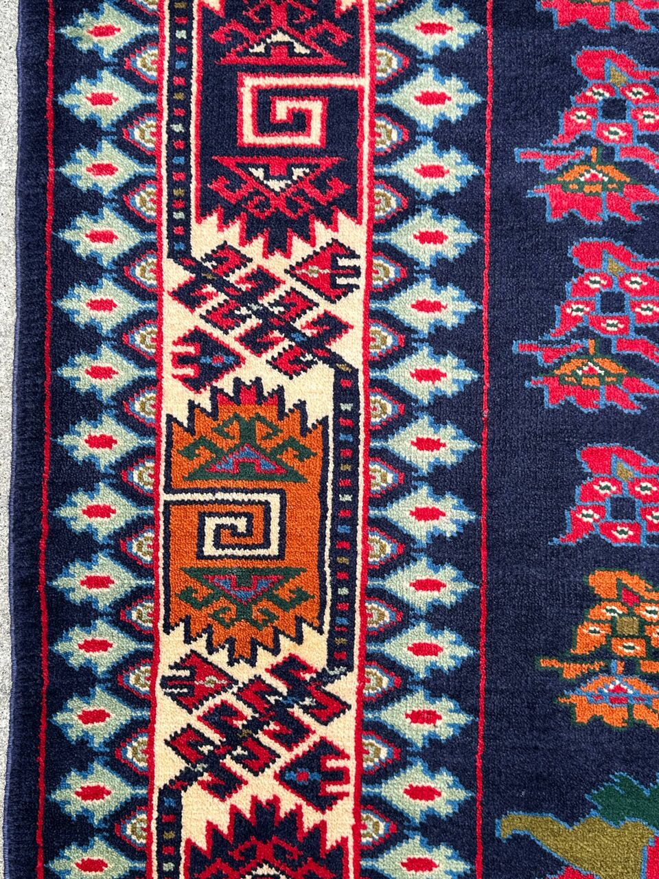2.3x1.5M Rare Persian Quchan Rug - Image 6