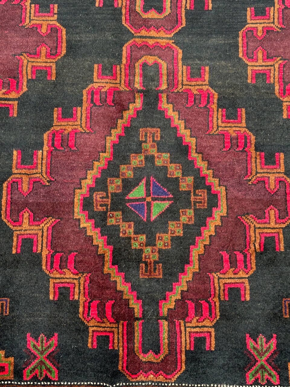 2.1x1.2M Persian Balouchi Rug - Image 3