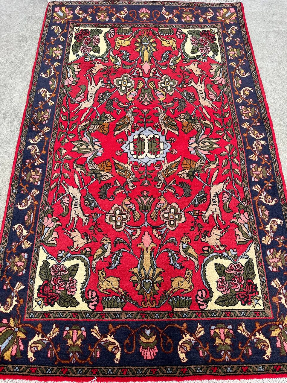 1.6x1M Antique Kurdi Rug - Image 2