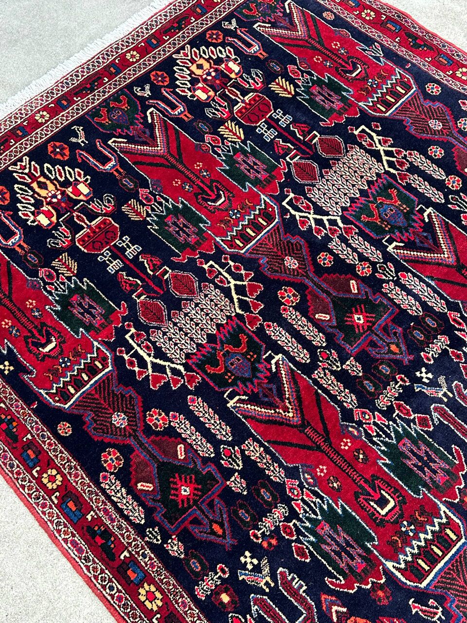 1.9x1.4M Antique Masterpiece Kerman Rug - Image 6