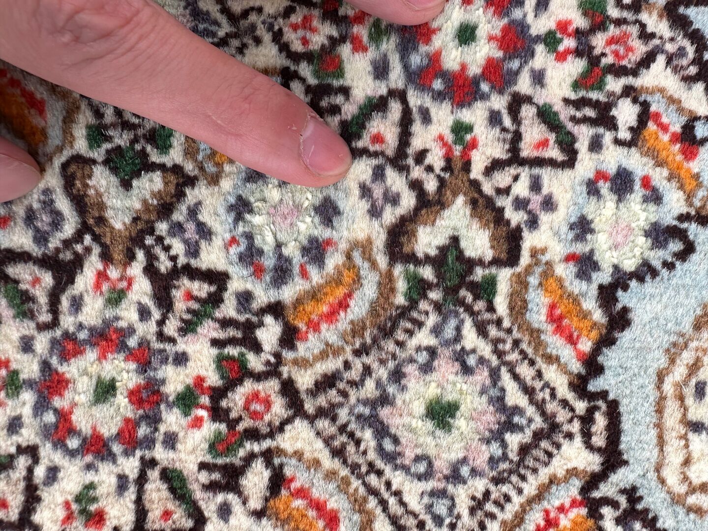 4x3M Super Fine Mood Silkinlaid Persian Rug - Image 16