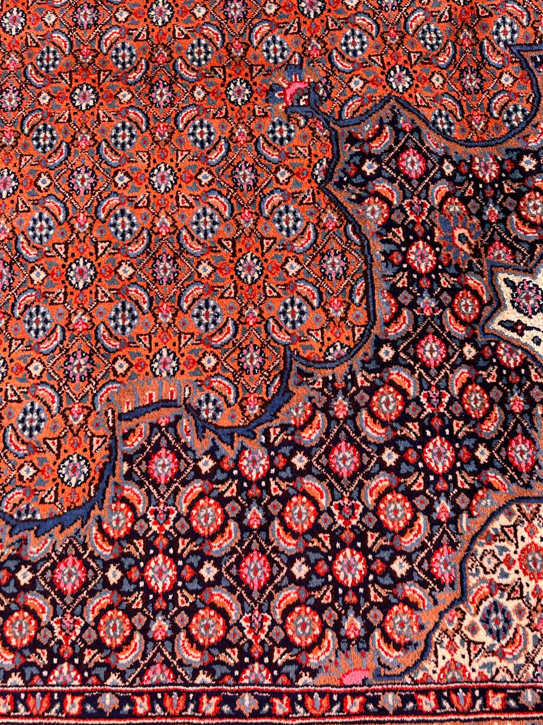 4.3x3.1M Signed Masterpiece Mood Persian Rug (Wool&Silk 60 Raj) - Image 10