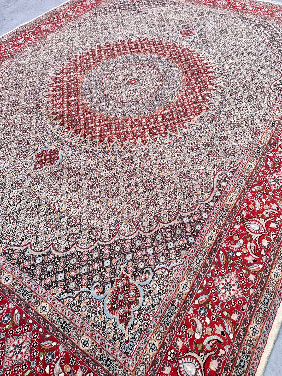 4x3M Super Fine Mood Silkinlaid Persian Rug - Image 12