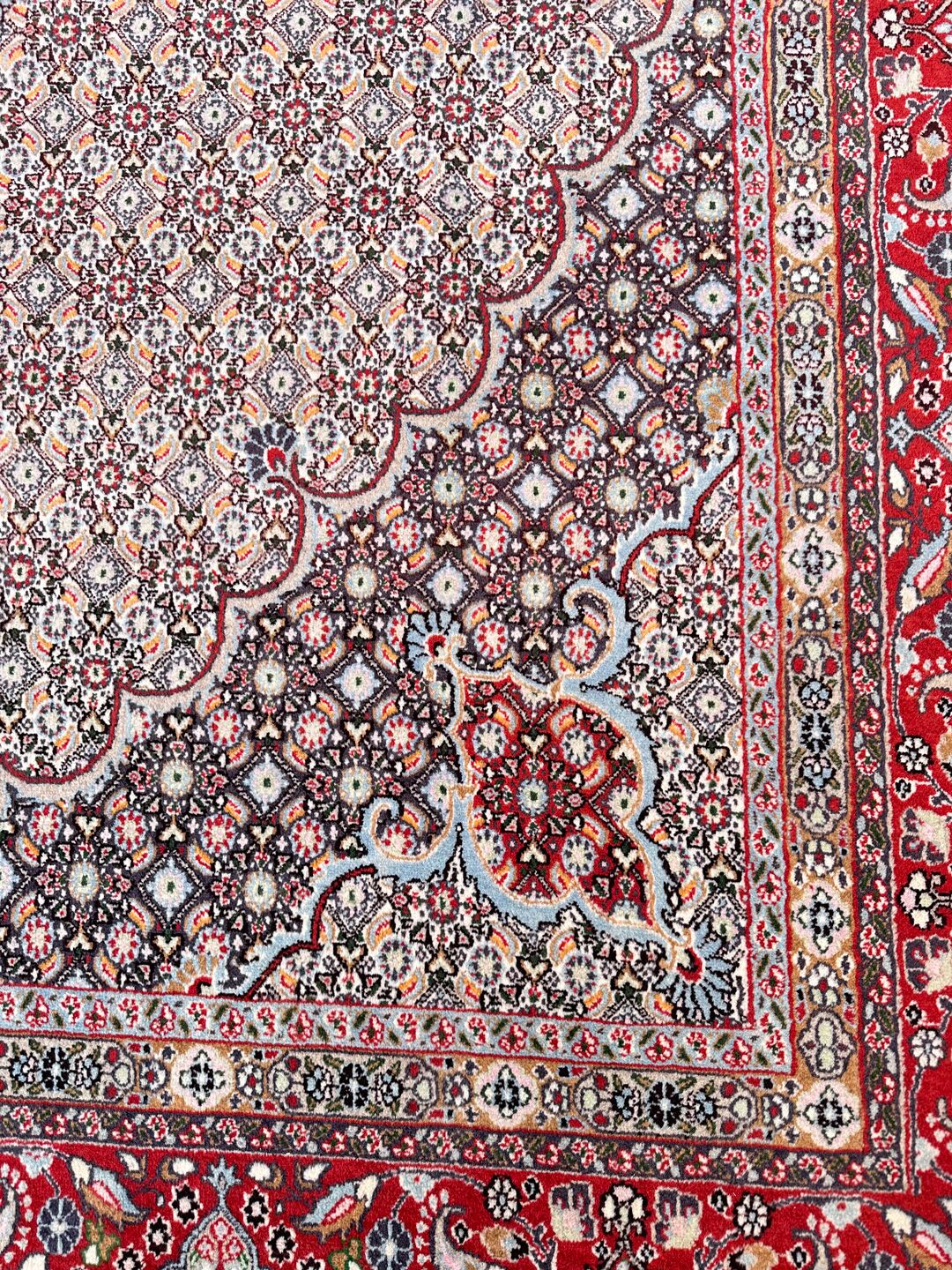 4x3M Super Fine Mood Silkinlaid Persian Rug - Image 14