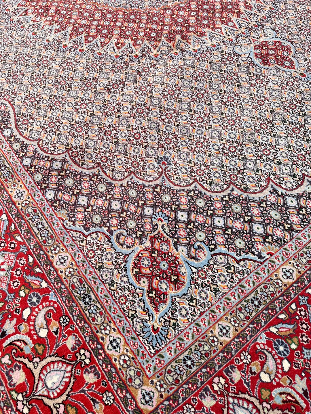 4x3M Super Fine Mood Silkinlaid Persian Rug - Image 17