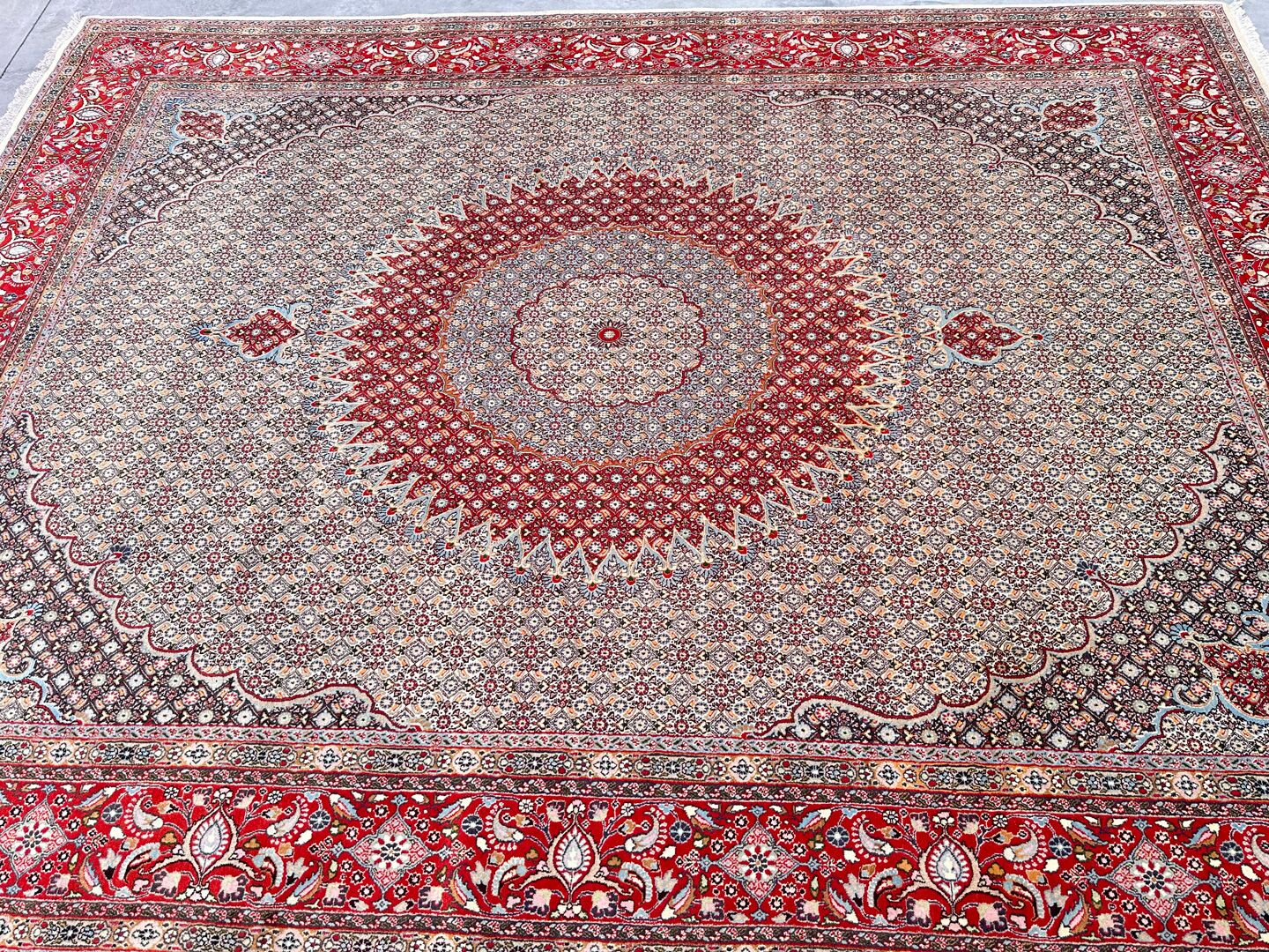4x3M Super Fine Mood Silkinlaid Persian Rug - Image 6