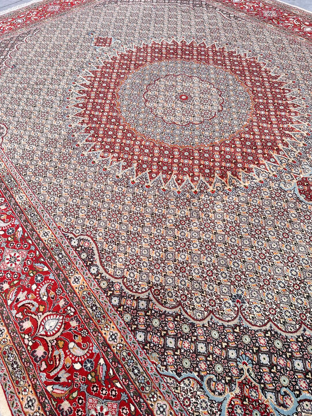 4x3M Super Fine Mood Silkinlaid Persian Rug - Image 4