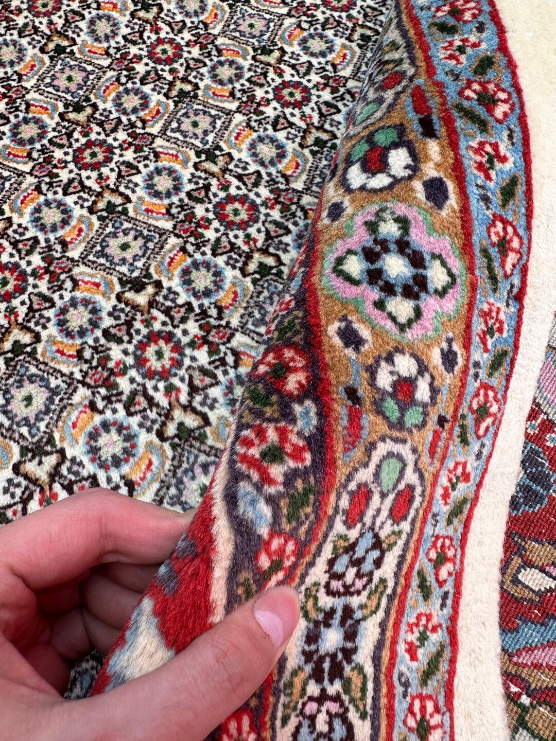 4x3M Super Fine Mood Silkinlaid Persian Rug - Image 7