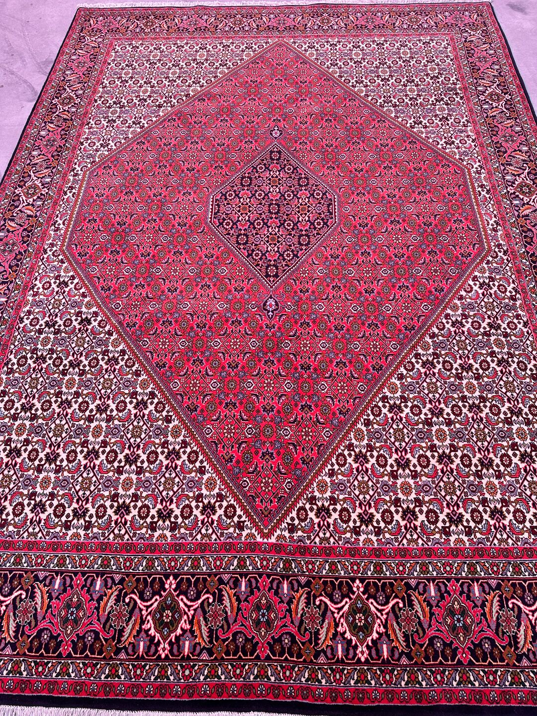 3.5x2.5M Fine Persian Bijar Rug - Image 9
