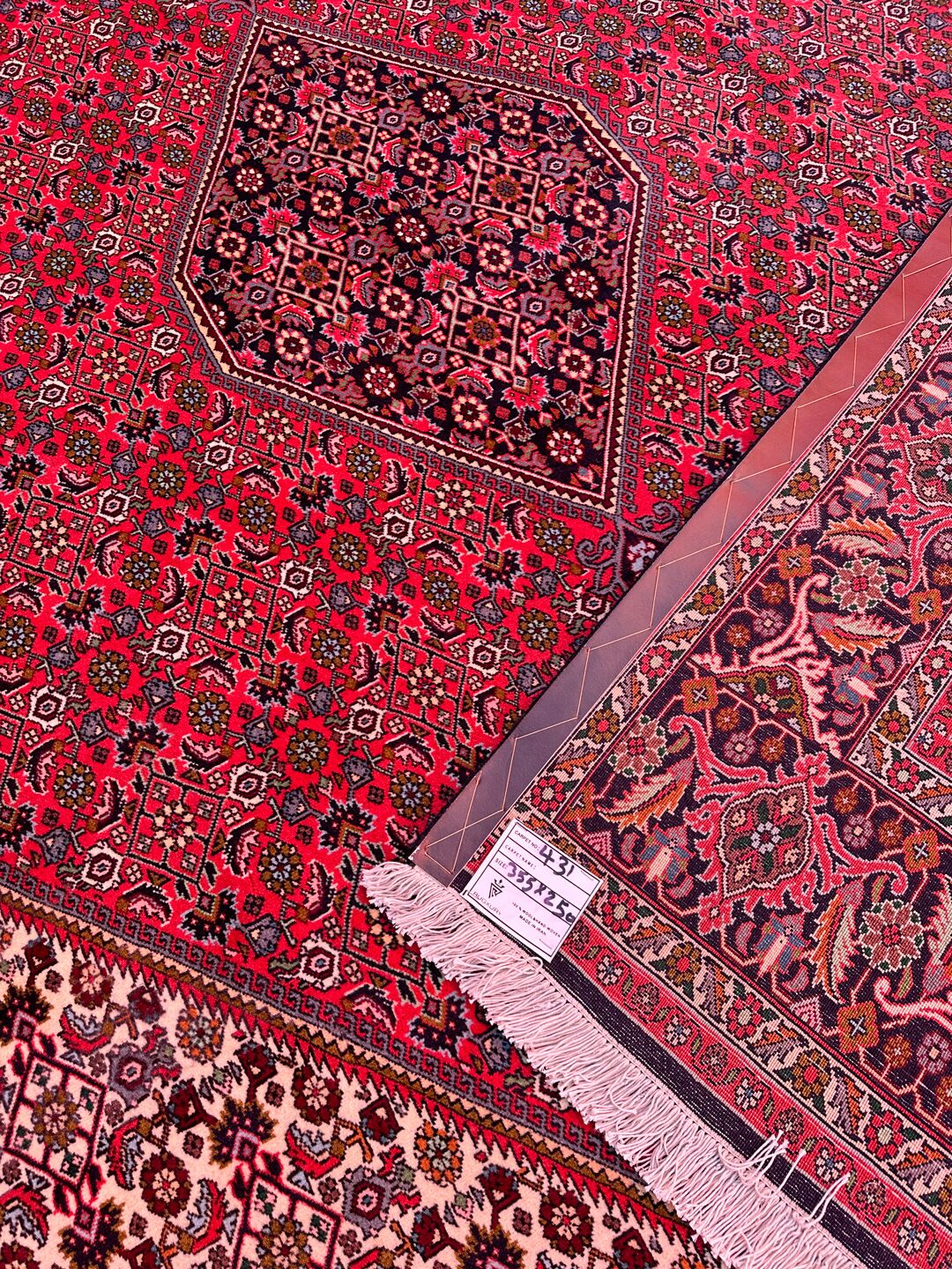 3.5x2.5M Fine Persian Bijar Rug - Image 13