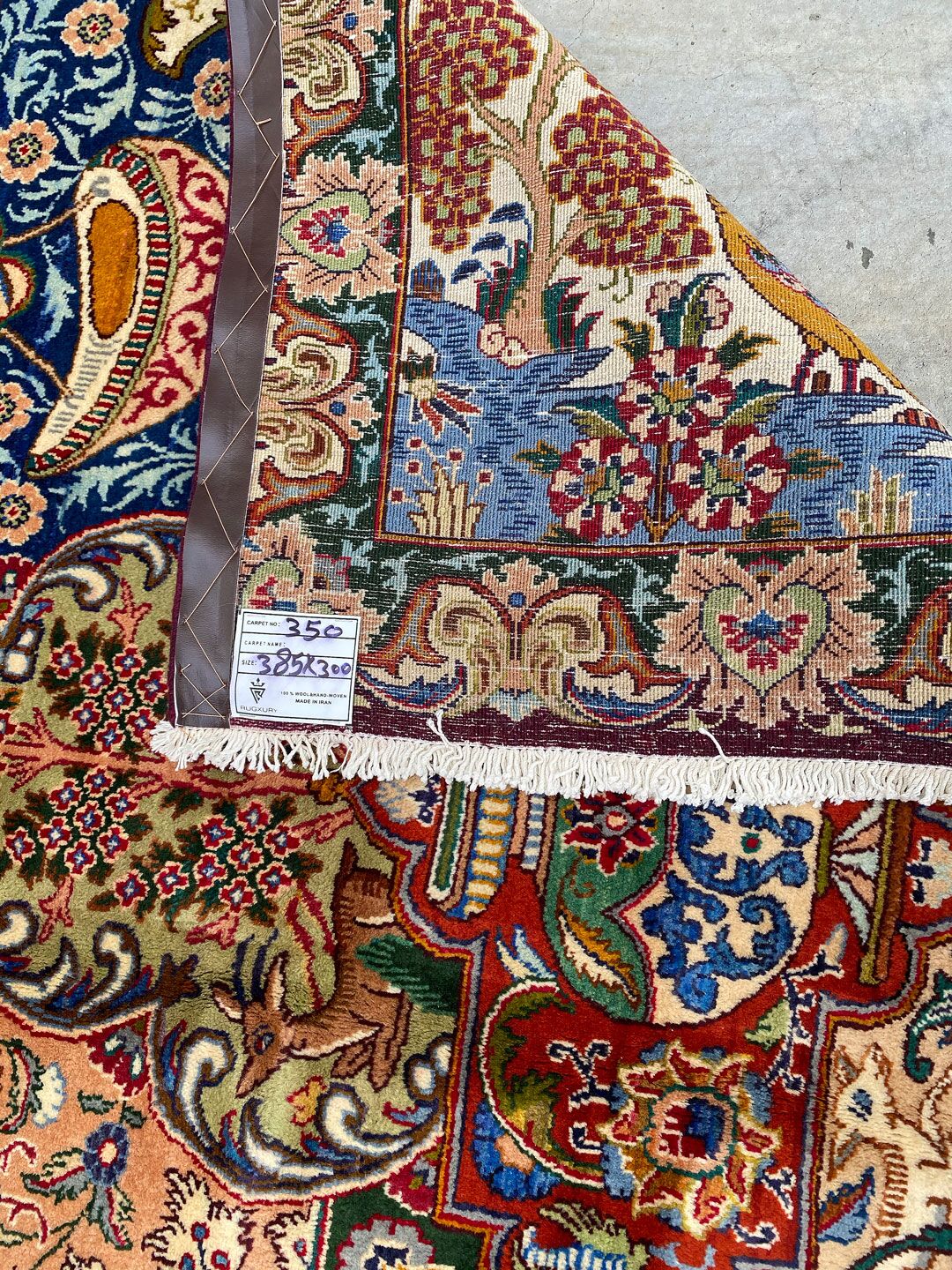 4x3 Garden Of Eden Kashmar Rug - Image 3