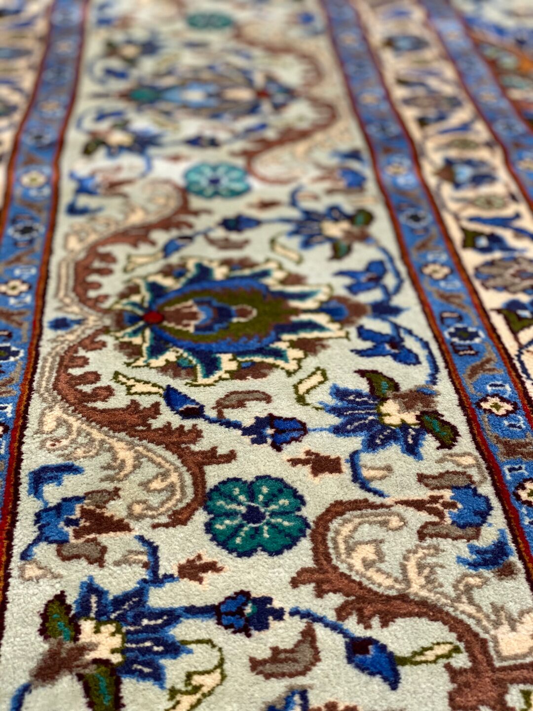 4x3M Fine Pistachio Kashmar Rug - Image 12
