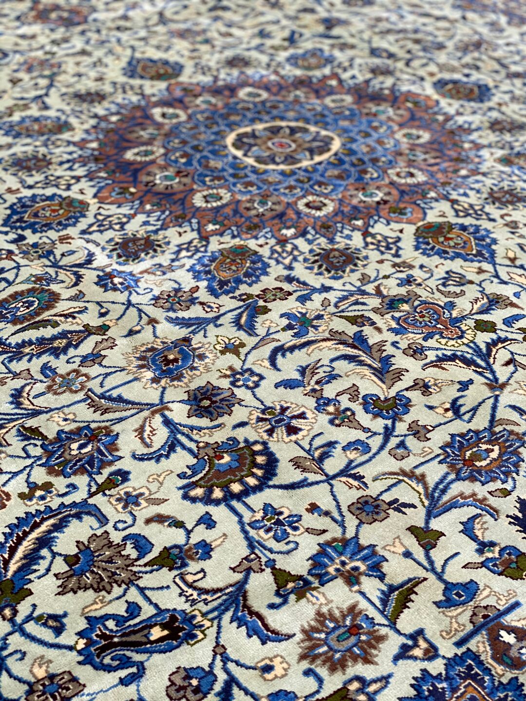 4x3M Fine Pistachio Kashmar Rug - Image 13